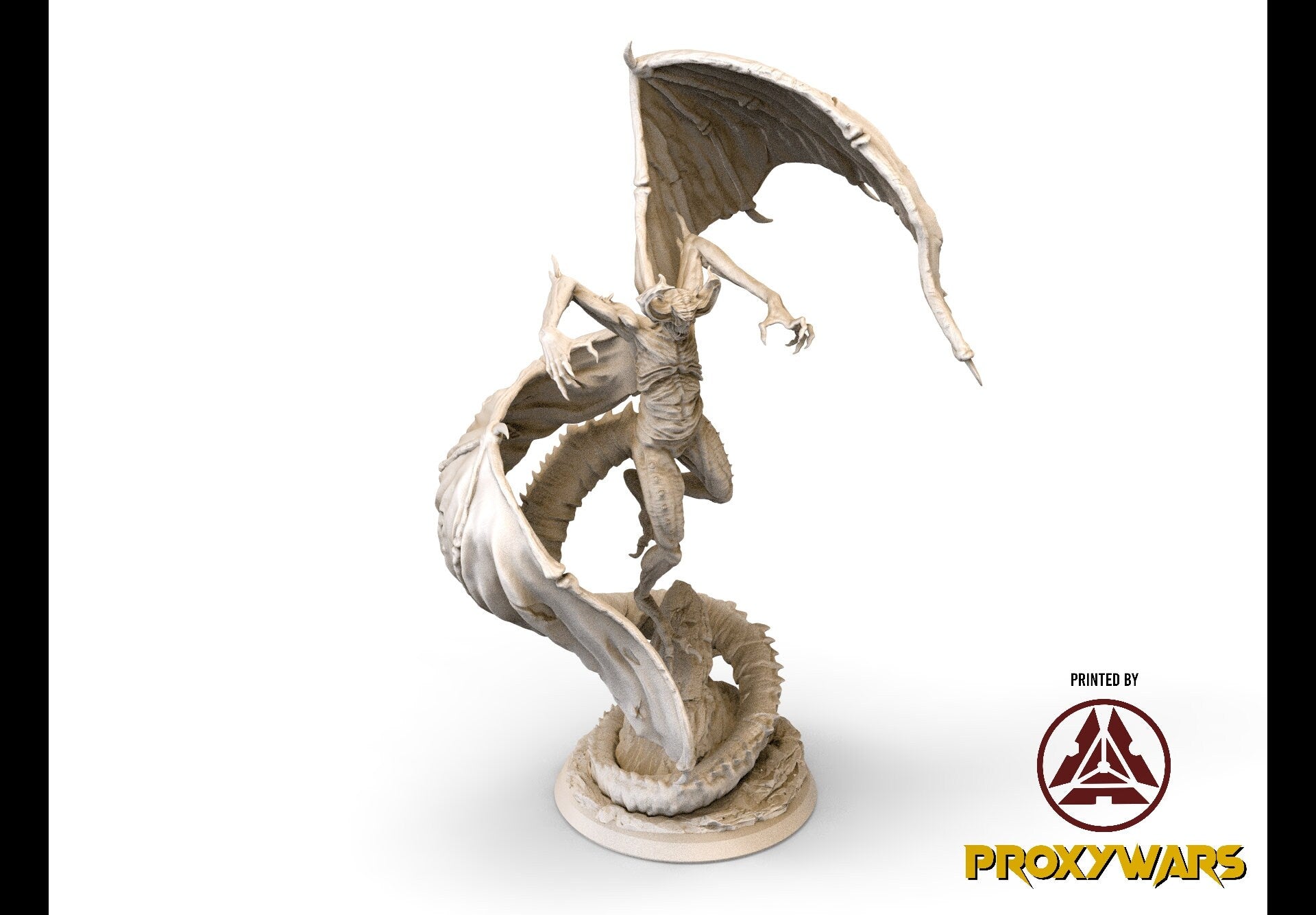 The Spectral Reckoning - Enemy - Phantom Dragon (Large - 50 mm), Flesh of Gods, for Wargames, Dungeons & Dragons TTRPG