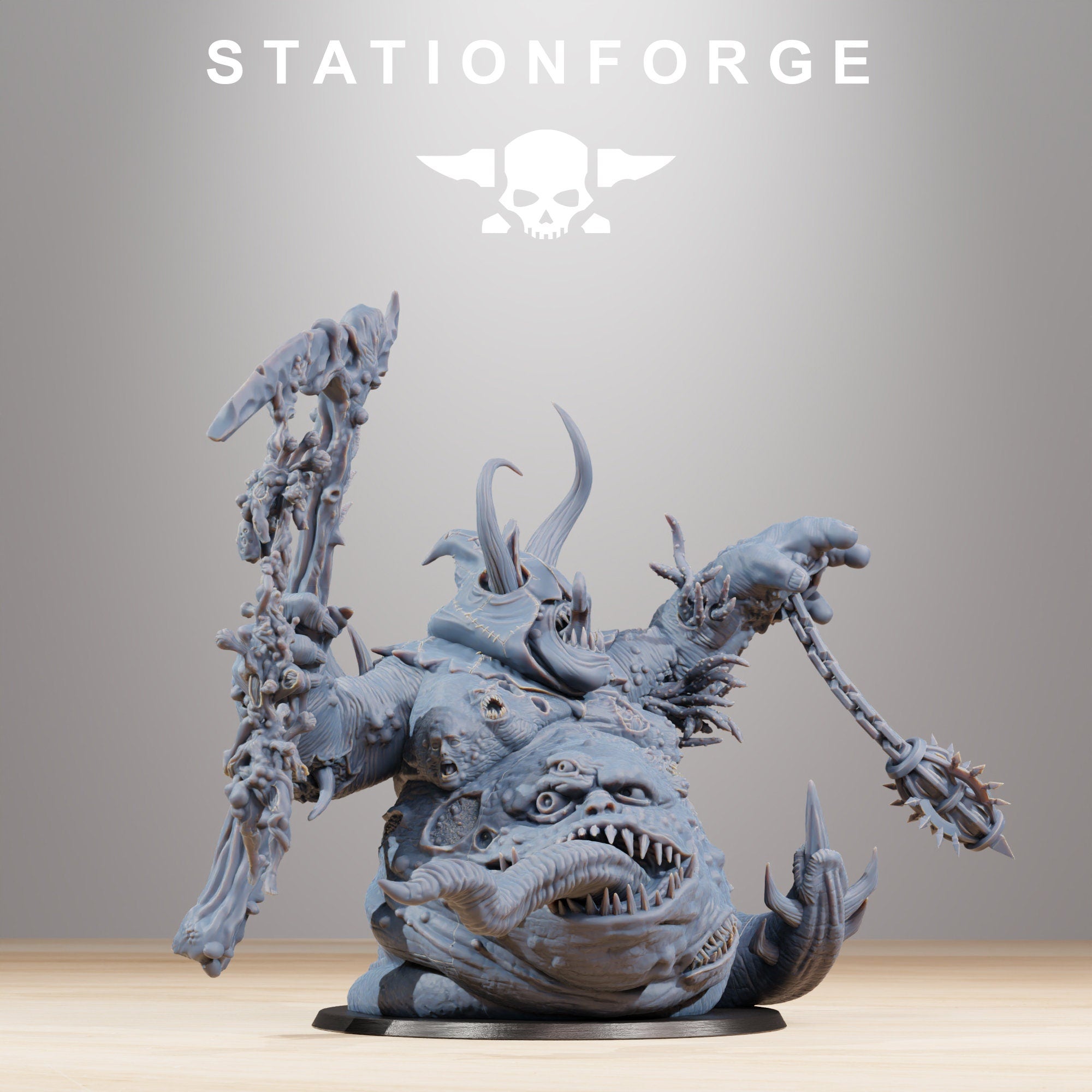 Wild hunters - Chaos Daemon warrior destructor of the lord of skulls, Wild Hunter, Blooddrinker