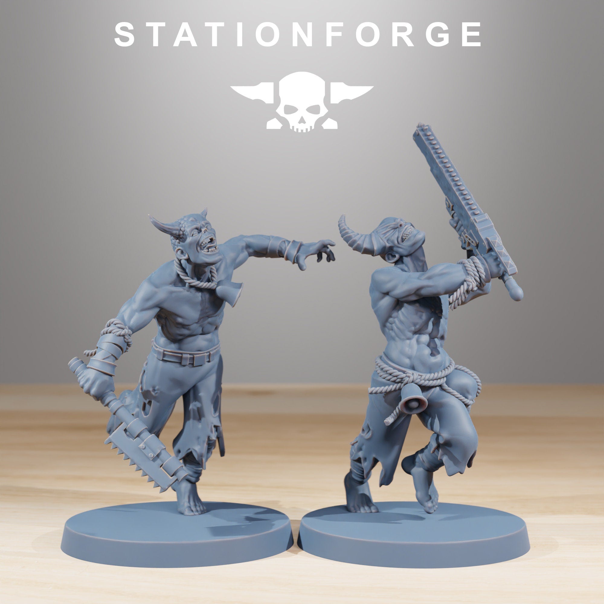 Wild hunters - Chaos Daemon warrior destructor of the lord of skulls, Wild Hunter, Blooddrinker