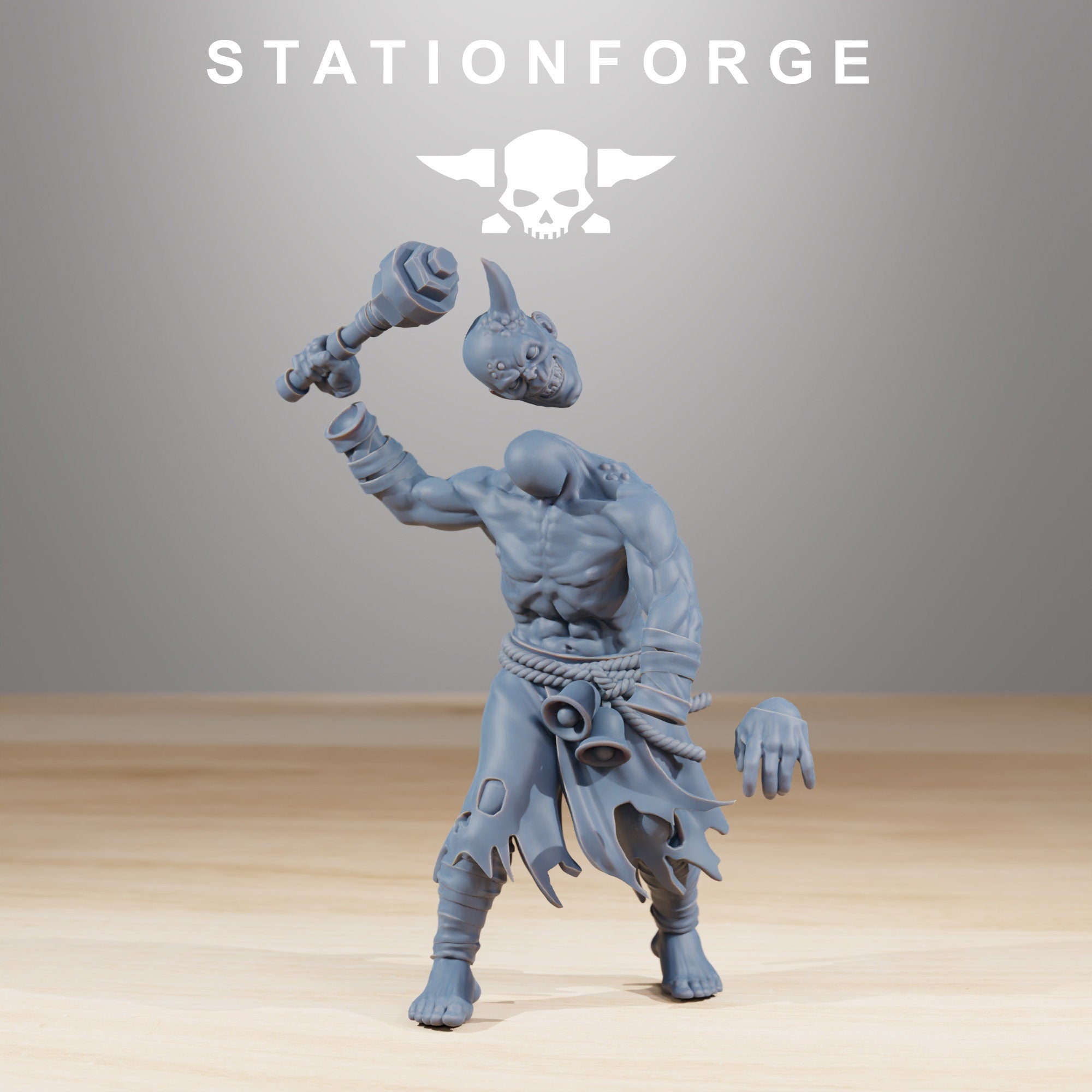 Wild hunters - Chaos Daemon warrior destructor of the lord of skulls, Wild Hunter, Blooddrinker