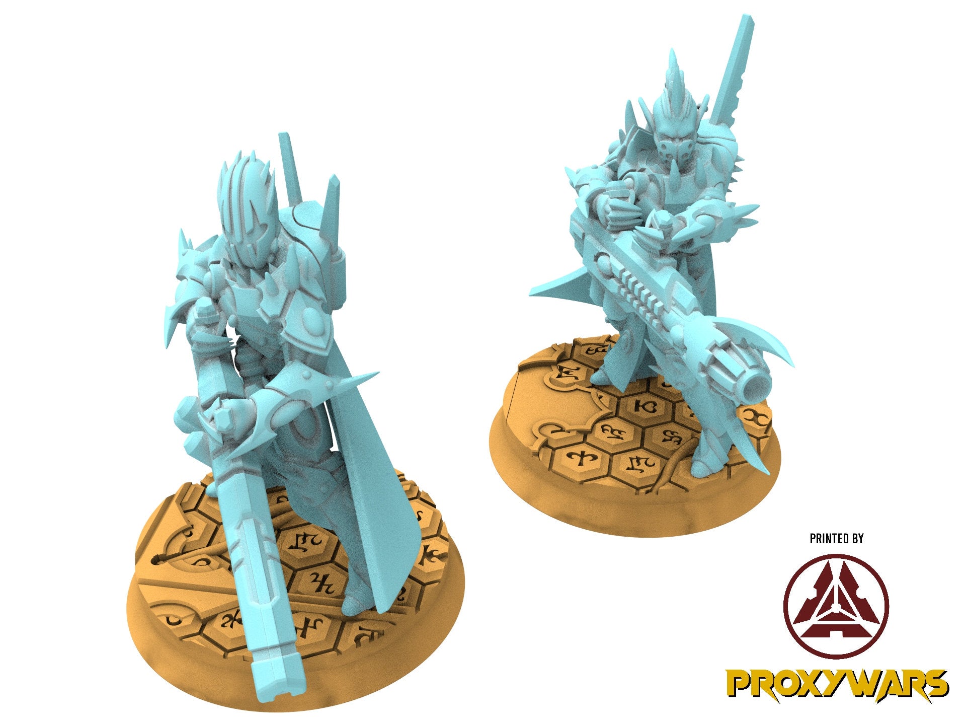 Space Elves - x1 Pirates Dark Astromancer - Tech Elves Edge Miniatures, The Cursed Dimension