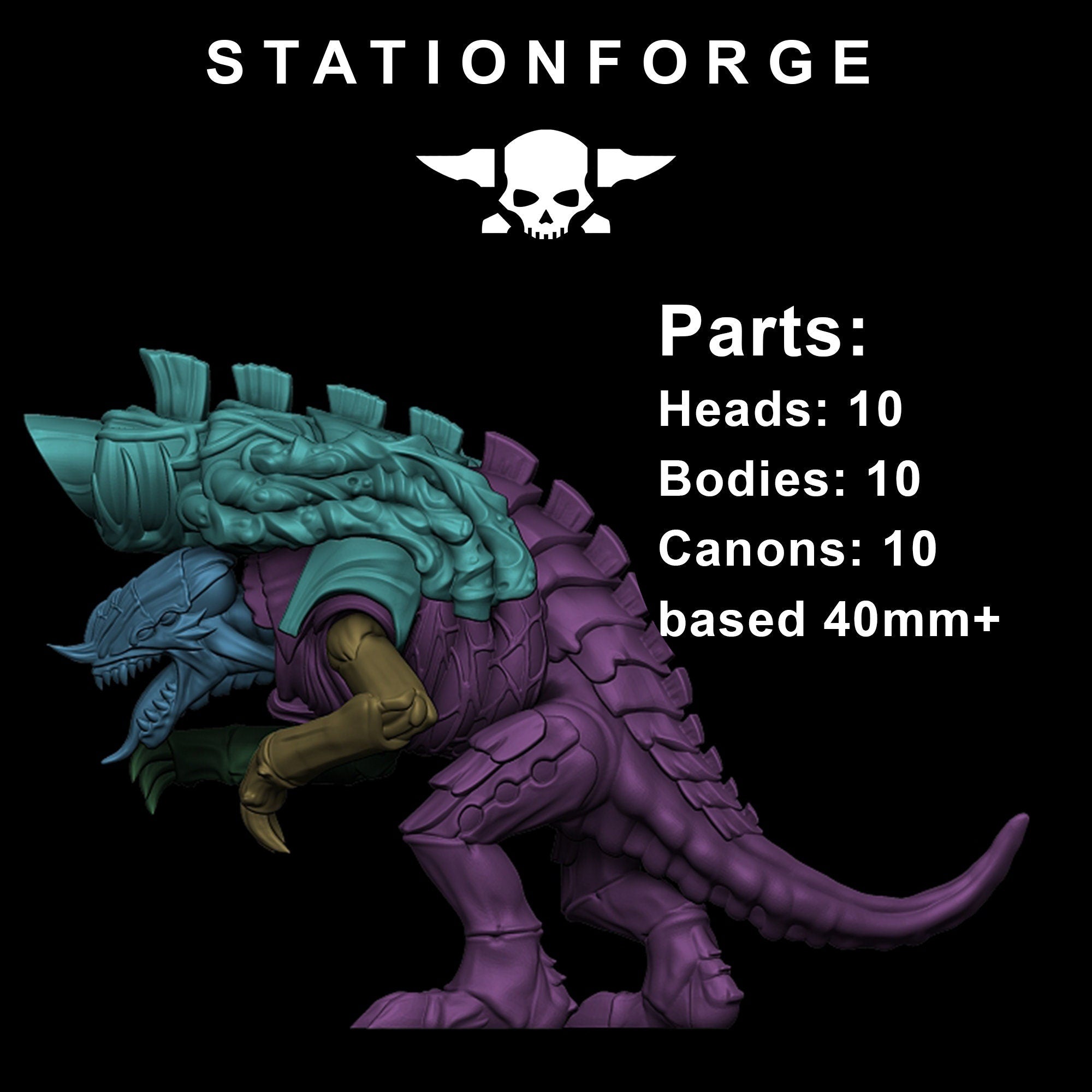 Fukai -Xenarid Mortars, mechanized infantry, post apocalyptic empire, usable for tabletop wargame.