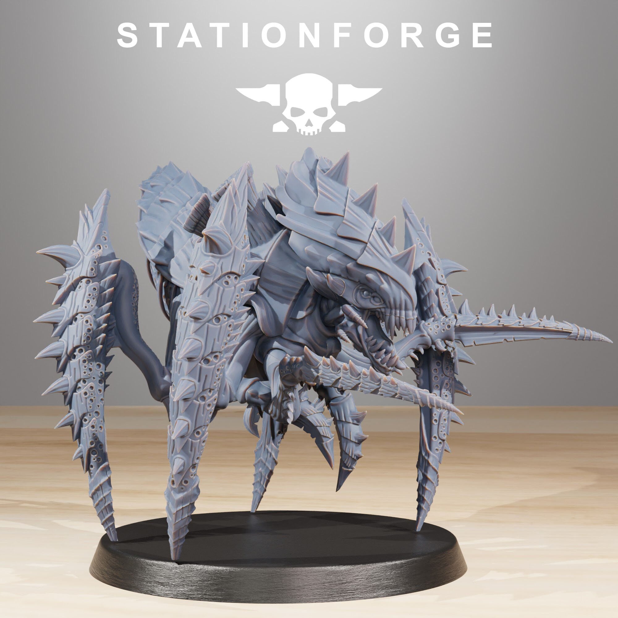 Fukai -Xenarid Crawlers, mechanized infantry, post apocalyptic empire, usable for tabletop wargame.