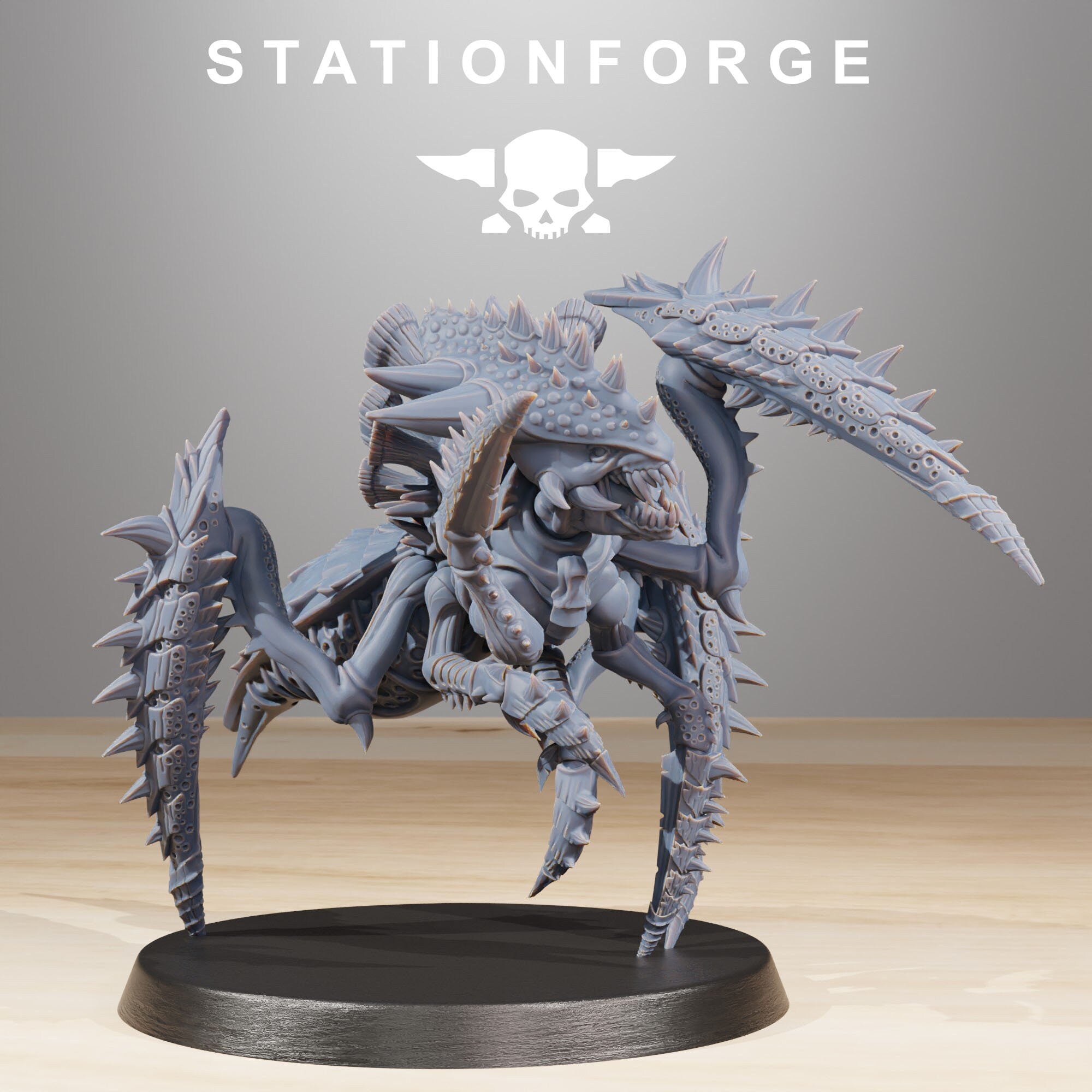 Fukai -Xenarid Crawlers, mechanized infantry, post apocalyptic empire, usable for tabletop wargame.