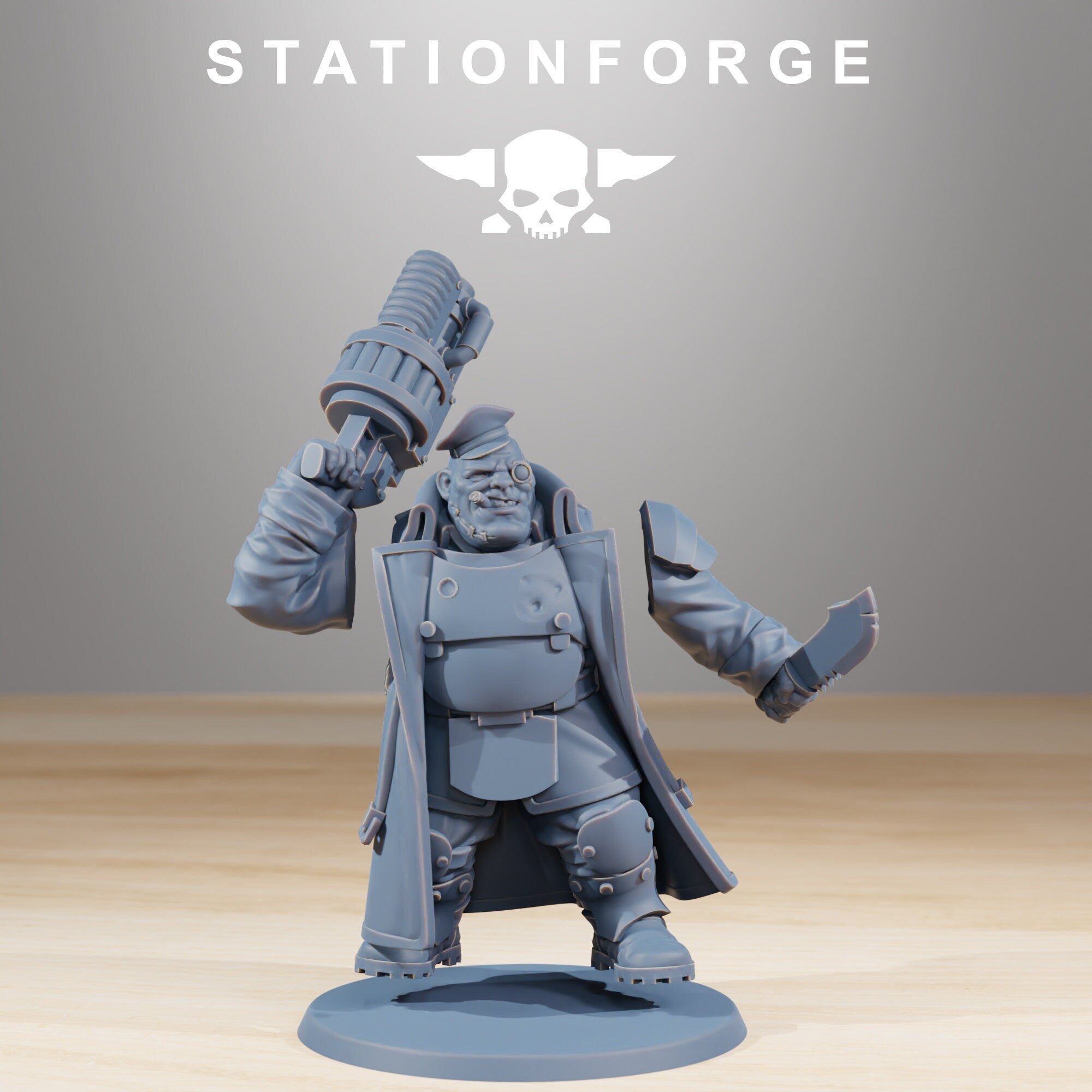 Grimguard - Snipers, mechanized infantry, post apocalyptic empire, usable for tabletop wargame.