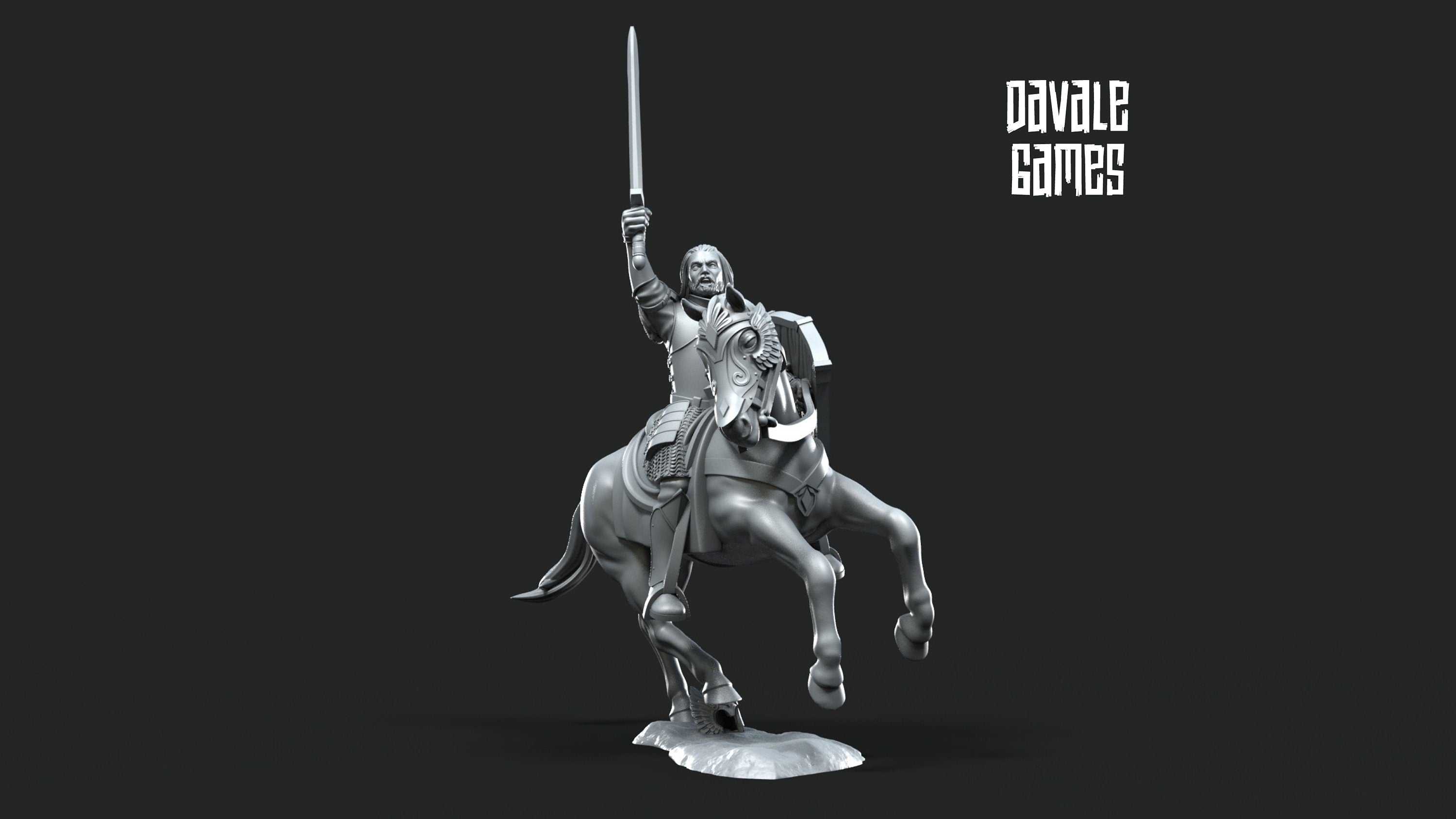 Gandor - Rangers of the North, Protectors of the Shire, Dune Din, Misty Mountains, Bowmen, Scouts miniatures for wargame D&D, Lotr...