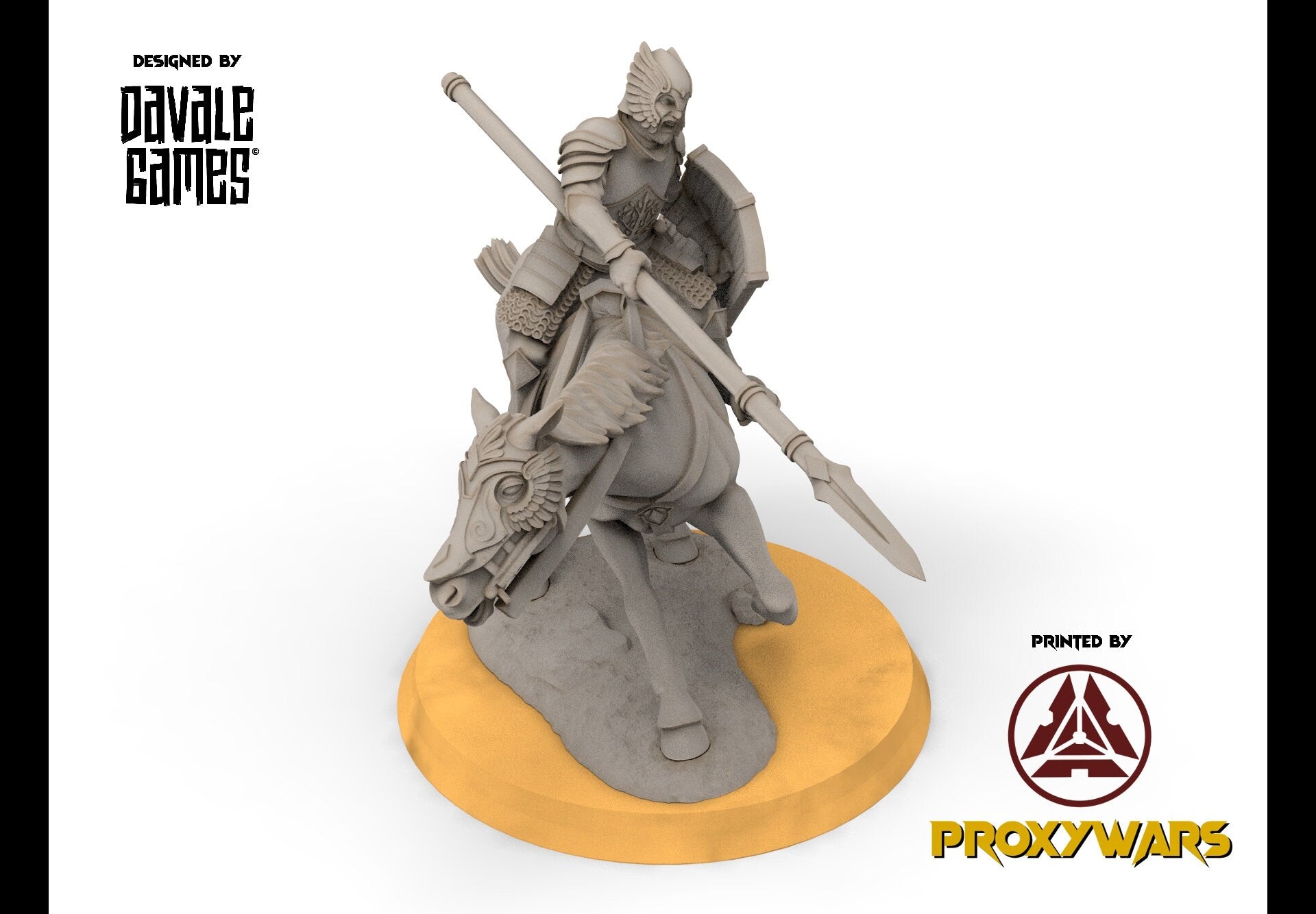 Gandor - Grey Castle Knights, Protectors of the Shire, Dune Din, Bowmen, Scouts miniatures for wargame D&D, Lotr...