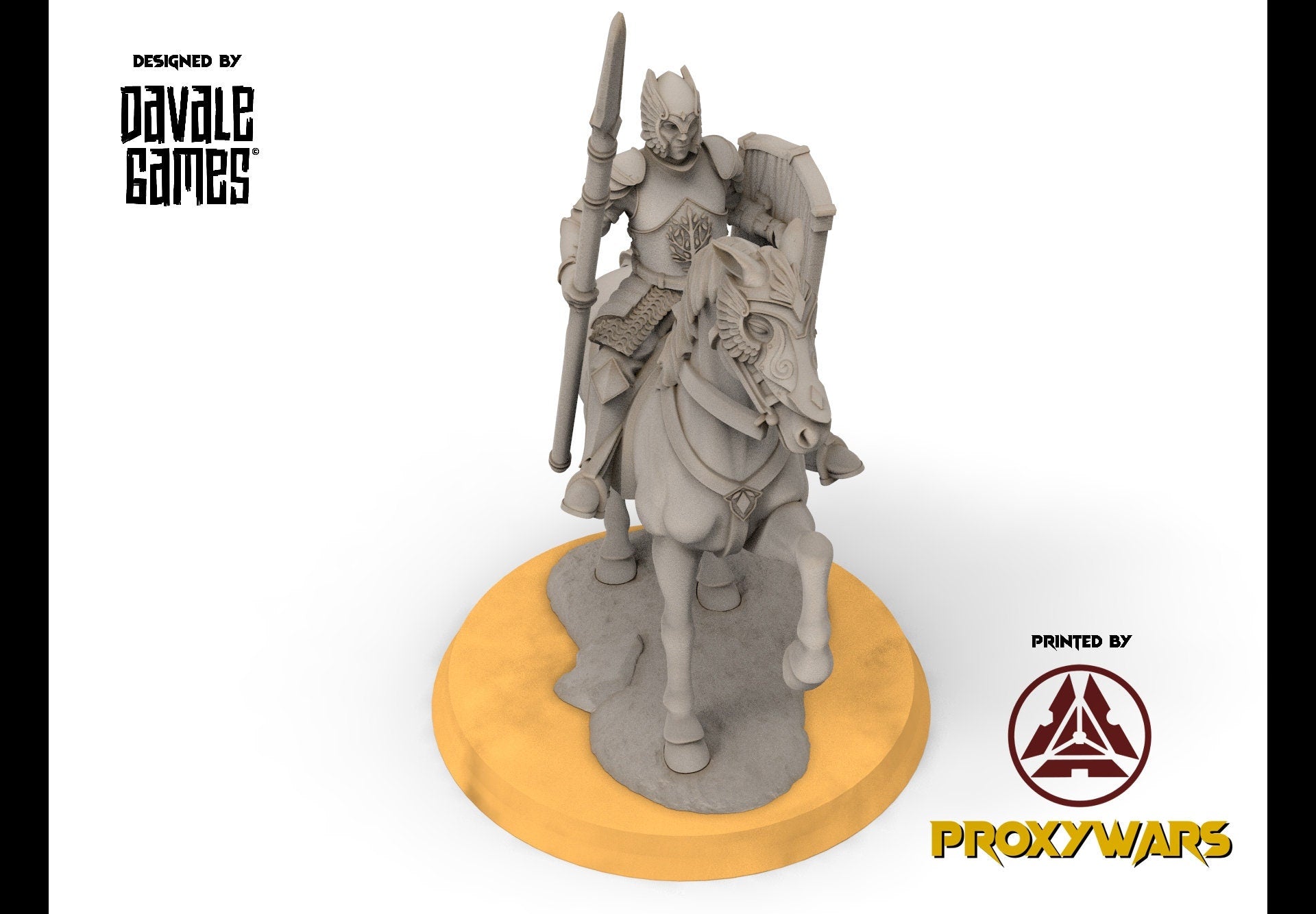 Gandor - Grey Castle Knights, Protectors of the Shire, Dune Din, Bowmen, Scouts miniatures for wargame D&D, Lotr...