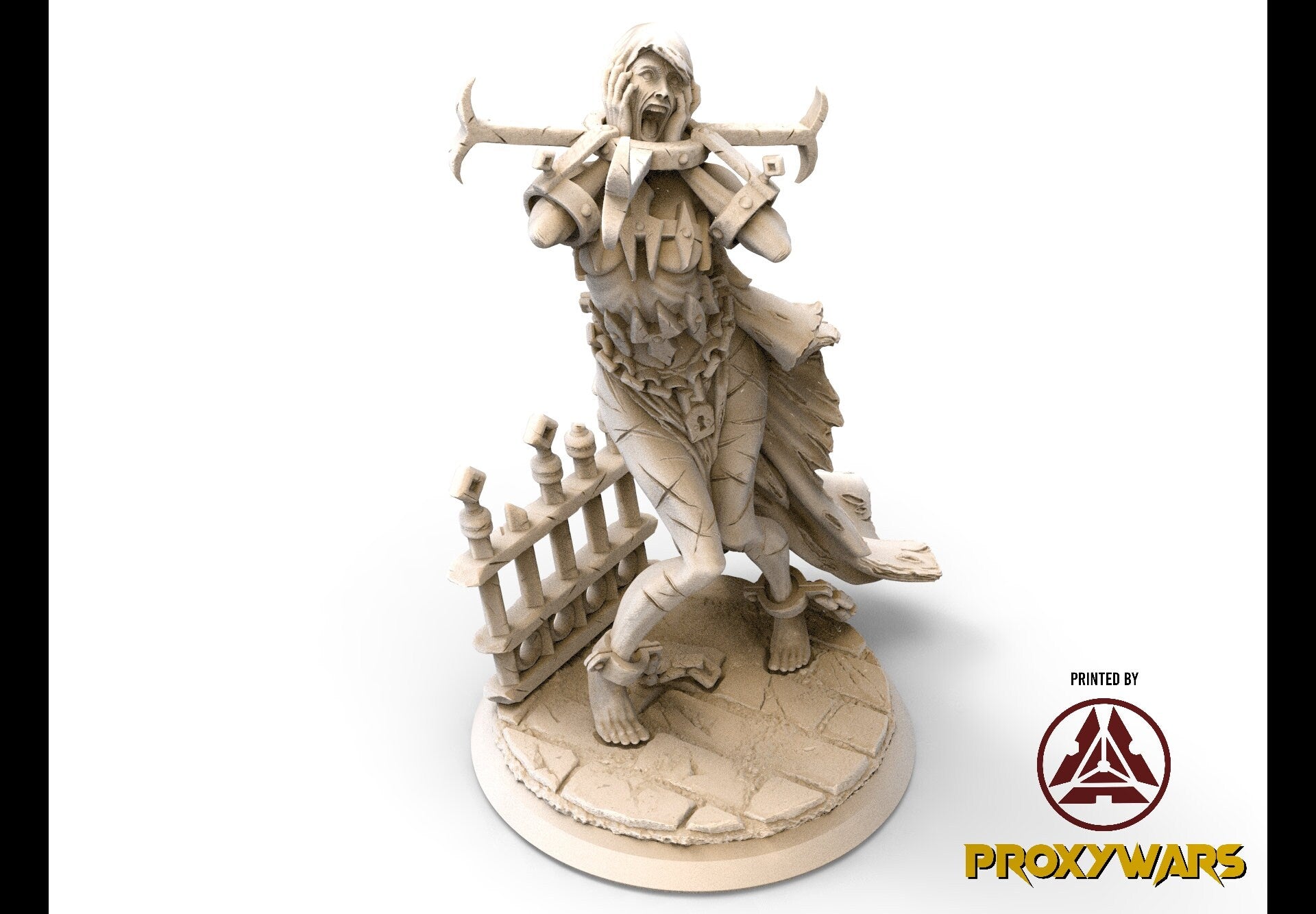 The Spectral Reckoning - Enemy - Ghost Of Harrowing Thoughts (Medium - 25 mm), Flesh of Gods, for Wargames, Dungeons & Dragons TTRPG