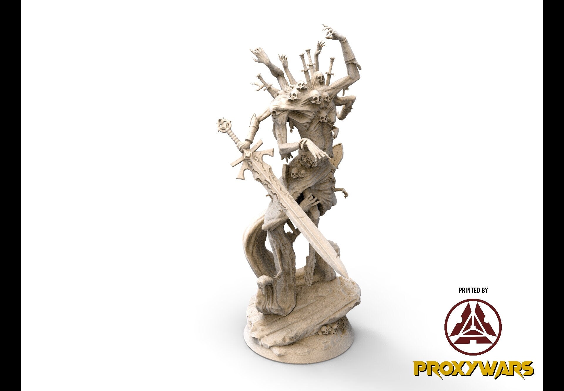 The Spectral Reckoning - Hero -Thorne, Dusk Domain Druid (Elf Druid) (Medium - 25 mm), Flesh of Gods, for Wargames, Dungeons & Dragons TTRPG