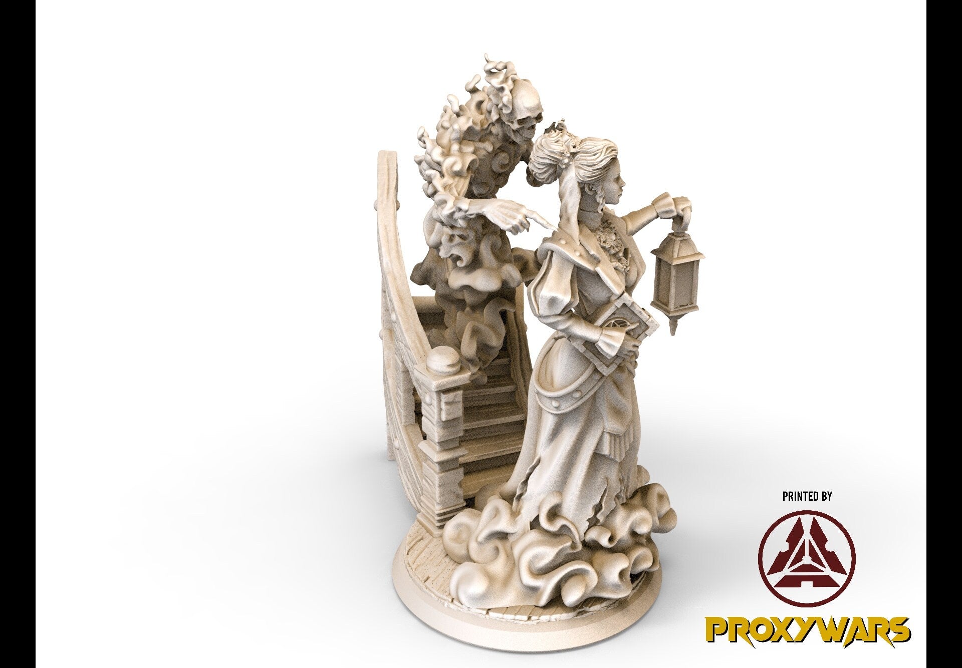 The Spectral Reckoning - Hero - 75mm Arcanimus Estate Loremaster, Flesh of Gods, for Wargames, Dungeons & Dragons TTRPG