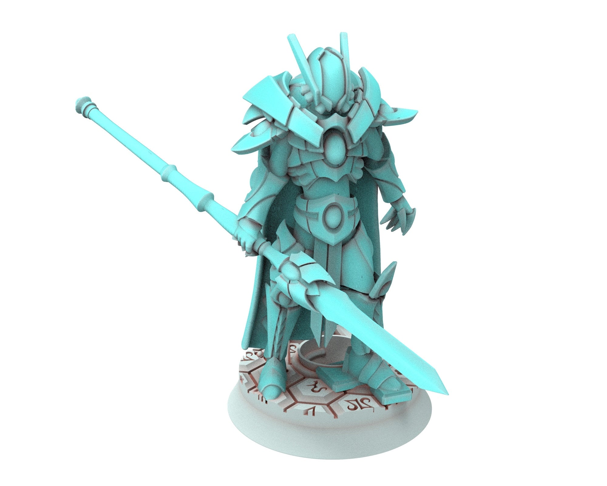 Space Elves - Transport Tank modular miniature - Tech Elves Edge Miniatures, The Cursed Dimension