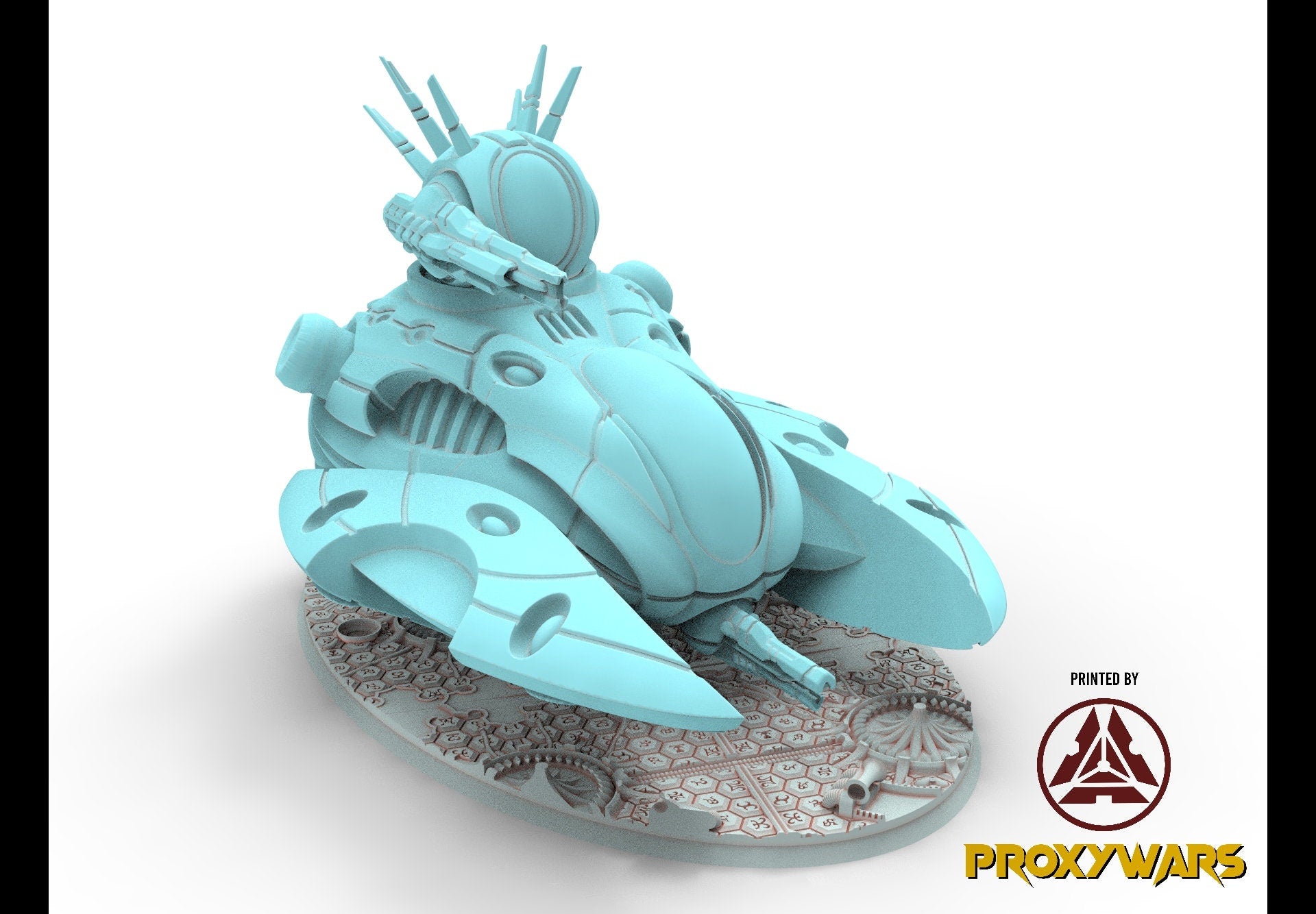 Space Elves - x1 Scorpid Hero - Tech Elves Edge Miniatures, The Cursed Dimension