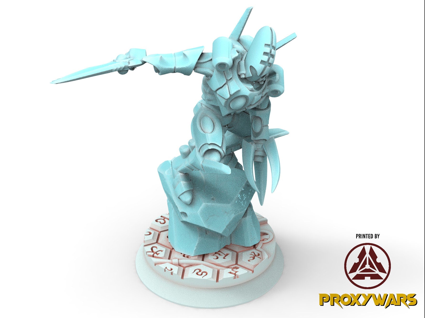 Space Elves - x1 Scorpion Tank - Tech Elves Edge Miniatures, The Cursed Dimension