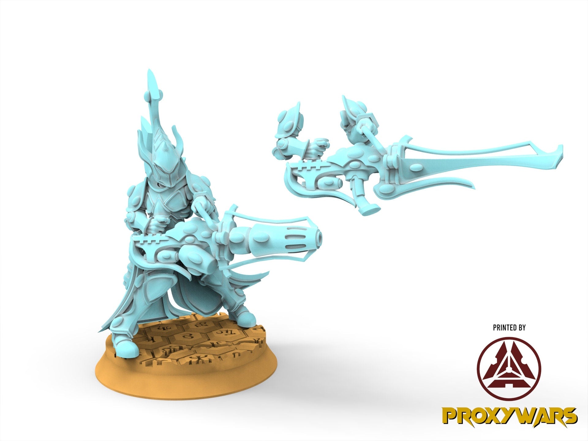 Space Elves - x1 Corsair Weaver - Tech Elves Edge Miniatures, The Cursed Dimension