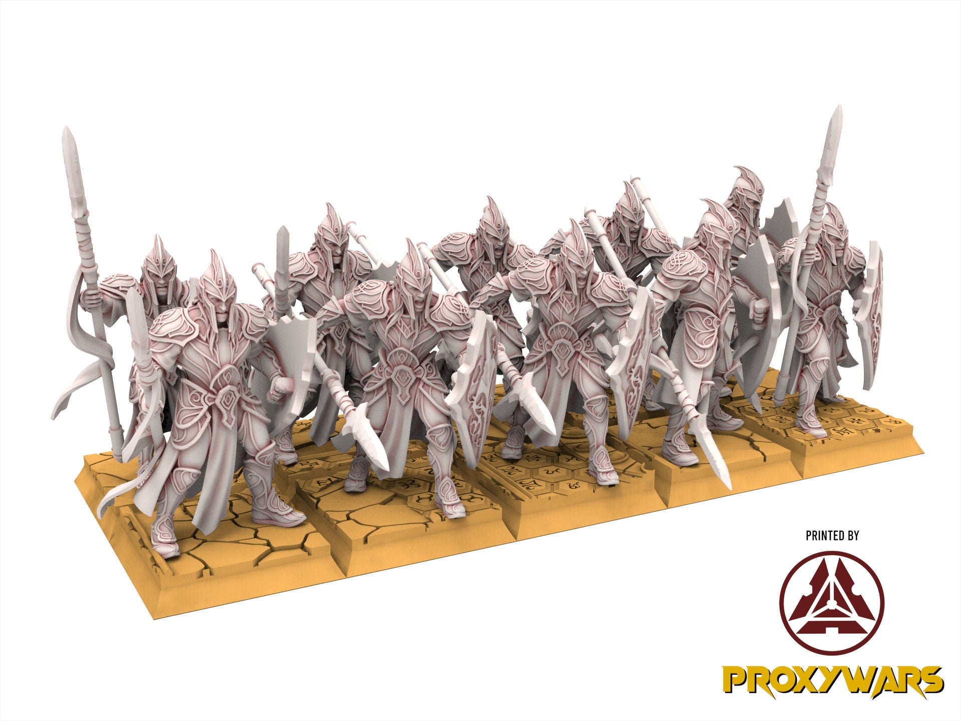 Hight Elves - Silvermoor - Bundle Silvermoor V1, Fantasy elves, usable for 9th Age, Fantasy Battle, Oldhammer, King of war