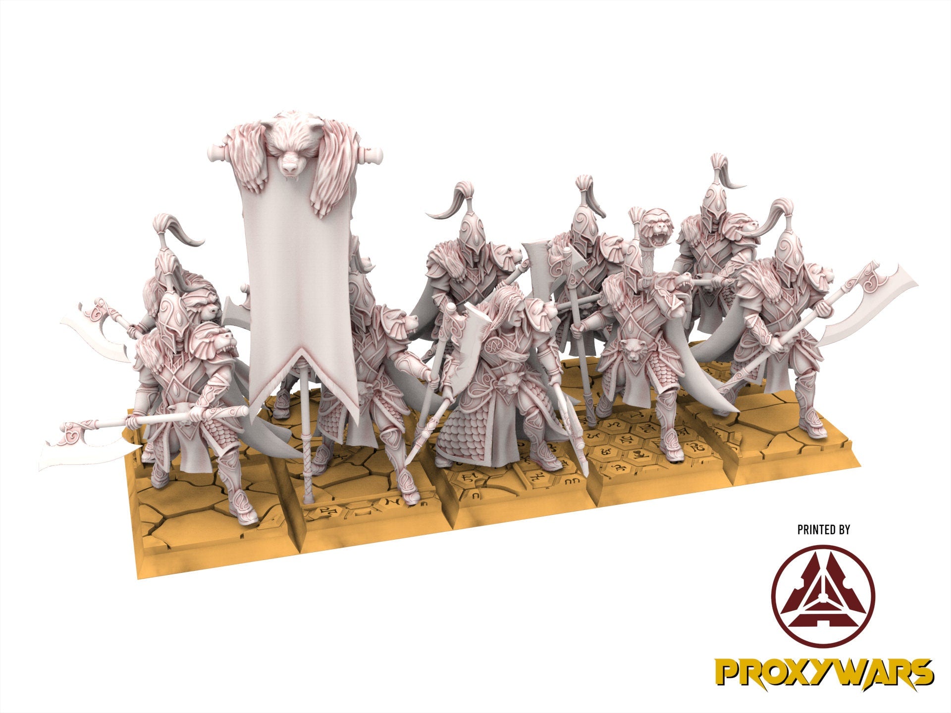Hight Elves - Silvermoor - Bundle Silvermoor V2, Fantasy elves, usable for 9th Age, Fantasy Battle, Oldhammer, King of war