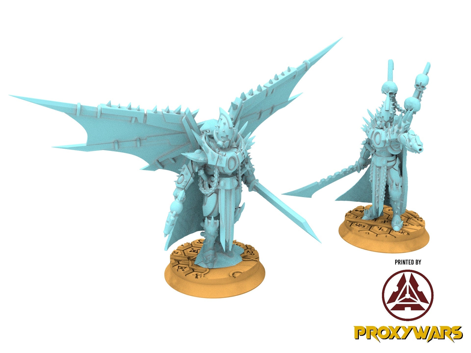 Space Elves - x5 Warriors - Tech Elves Edge Miniatures, The Cursed Dimension
