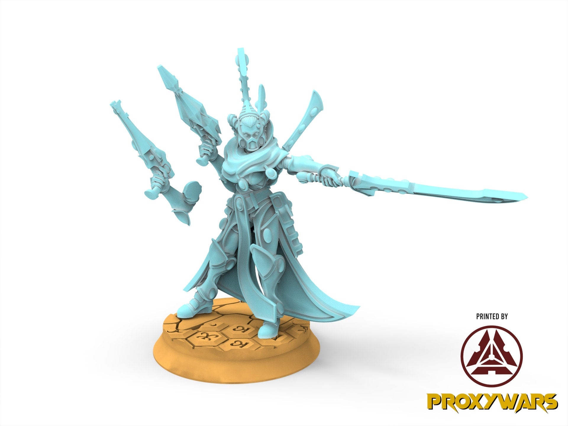 Space Elves - x1 Corsair Weaver - Tech Elves Edge Miniatures, The Cursed Dimension