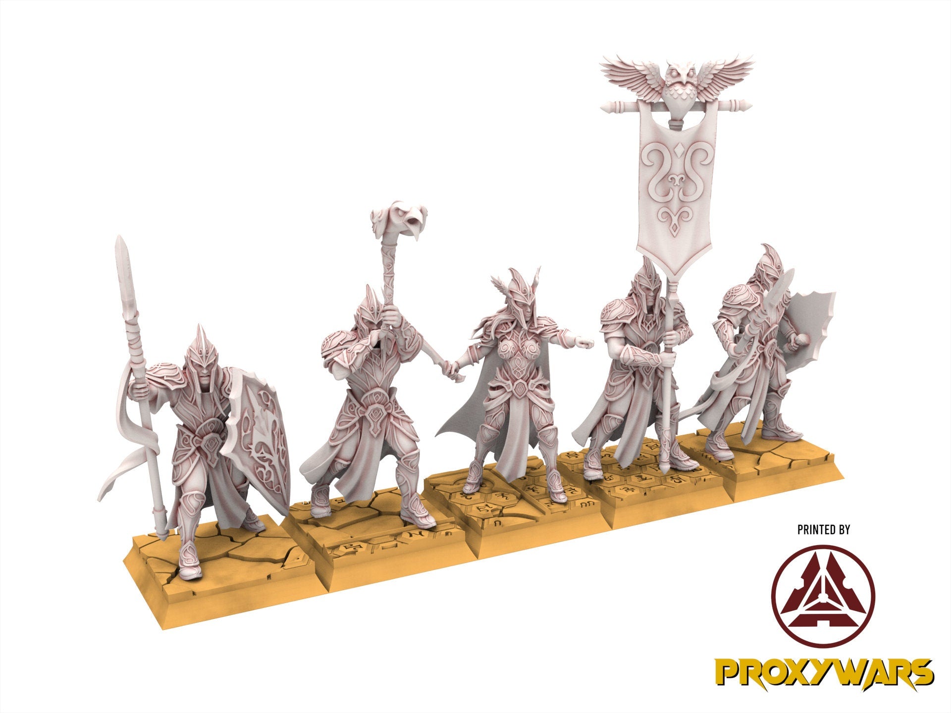 Hight Elves - Silvermoor - Bundle Silvermoor V1, Fantasy elves, usable for 9th Age, Fantasy Battle, Oldhammer, King of war