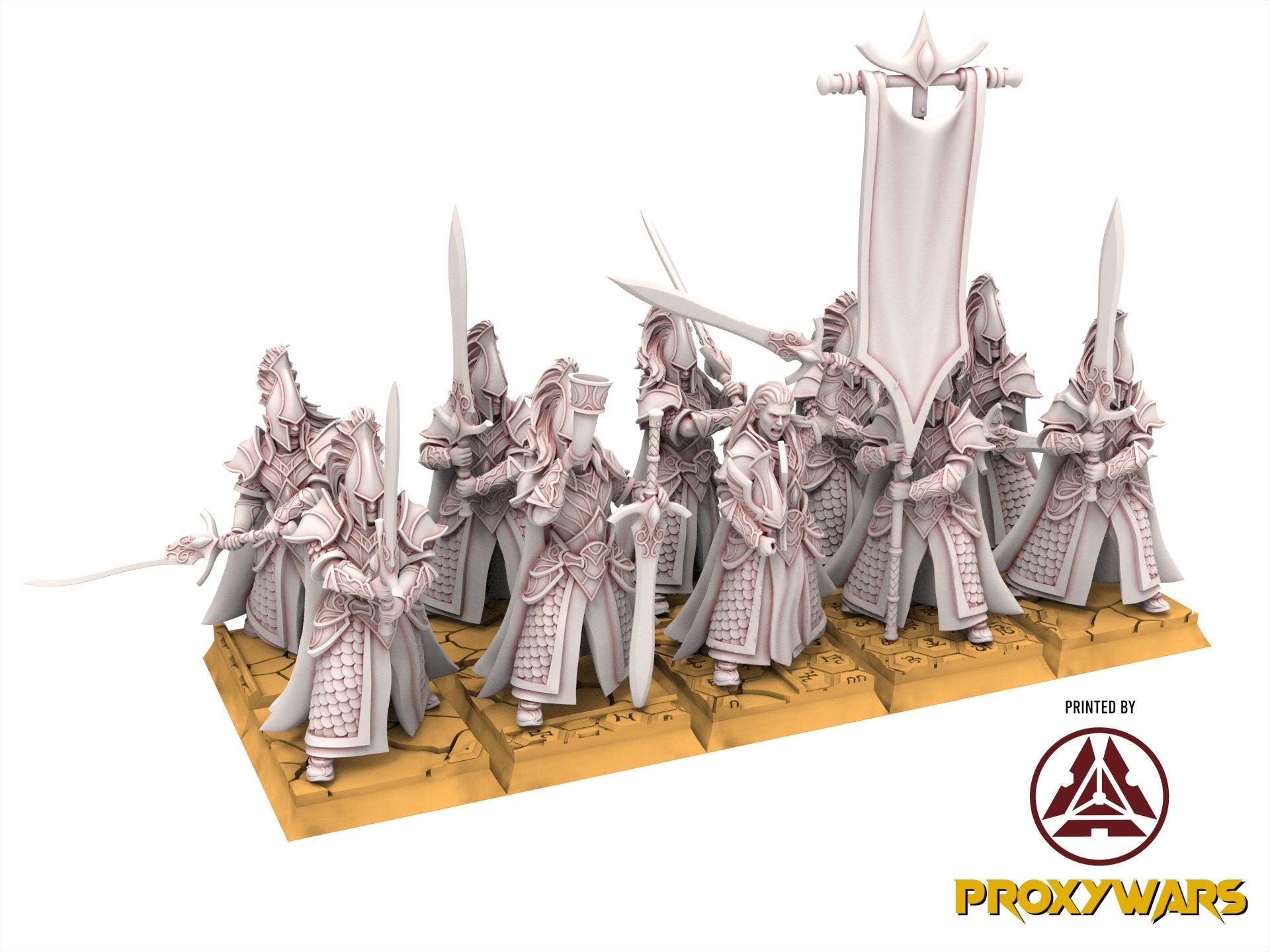 Hight Elves - Silvermoor - Bundle Silvermoor V2, Fantasy elves, usable for 9th Age, Fantasy Battle, Oldhammer, King of war