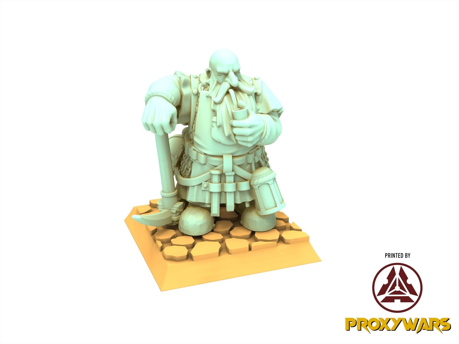 Dwarves - Miners, Keeper of the Deep Mountains
