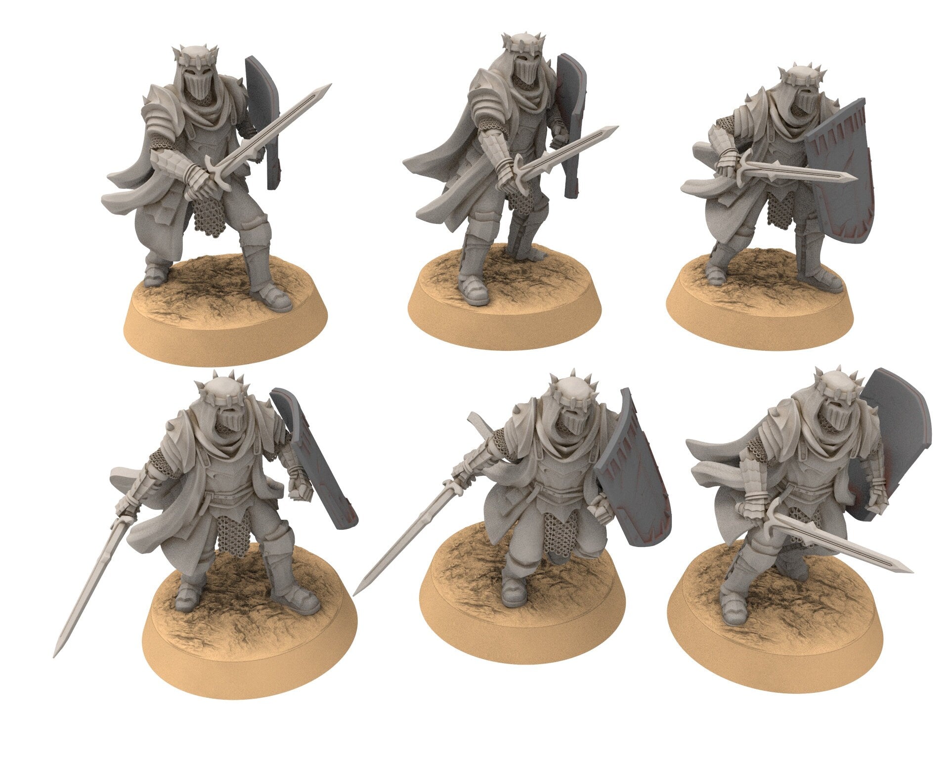 Harad - x1 Cobra Cult Slave Driver, Berber nomads, Harad Bedouin Arabs Sarazins miniatures for wargame D&D, Lotr... Quatermaster3D