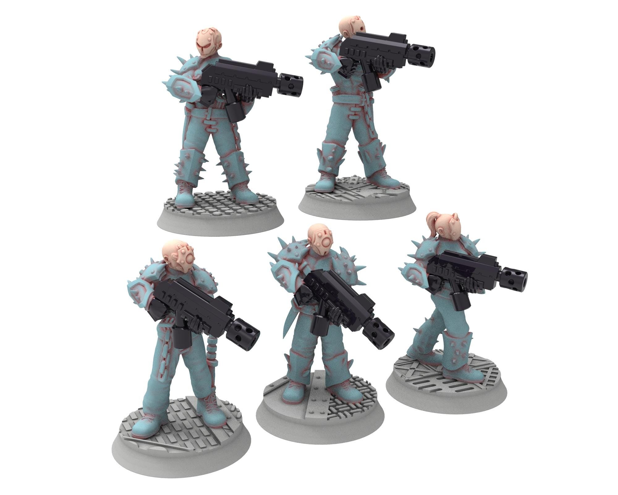 Followers of Change - 28mm Twisted Cultists of Chaos god - Full infantry unit - OPR Tabletop wargame Resin 3D printed proxy, Edge Miniatures