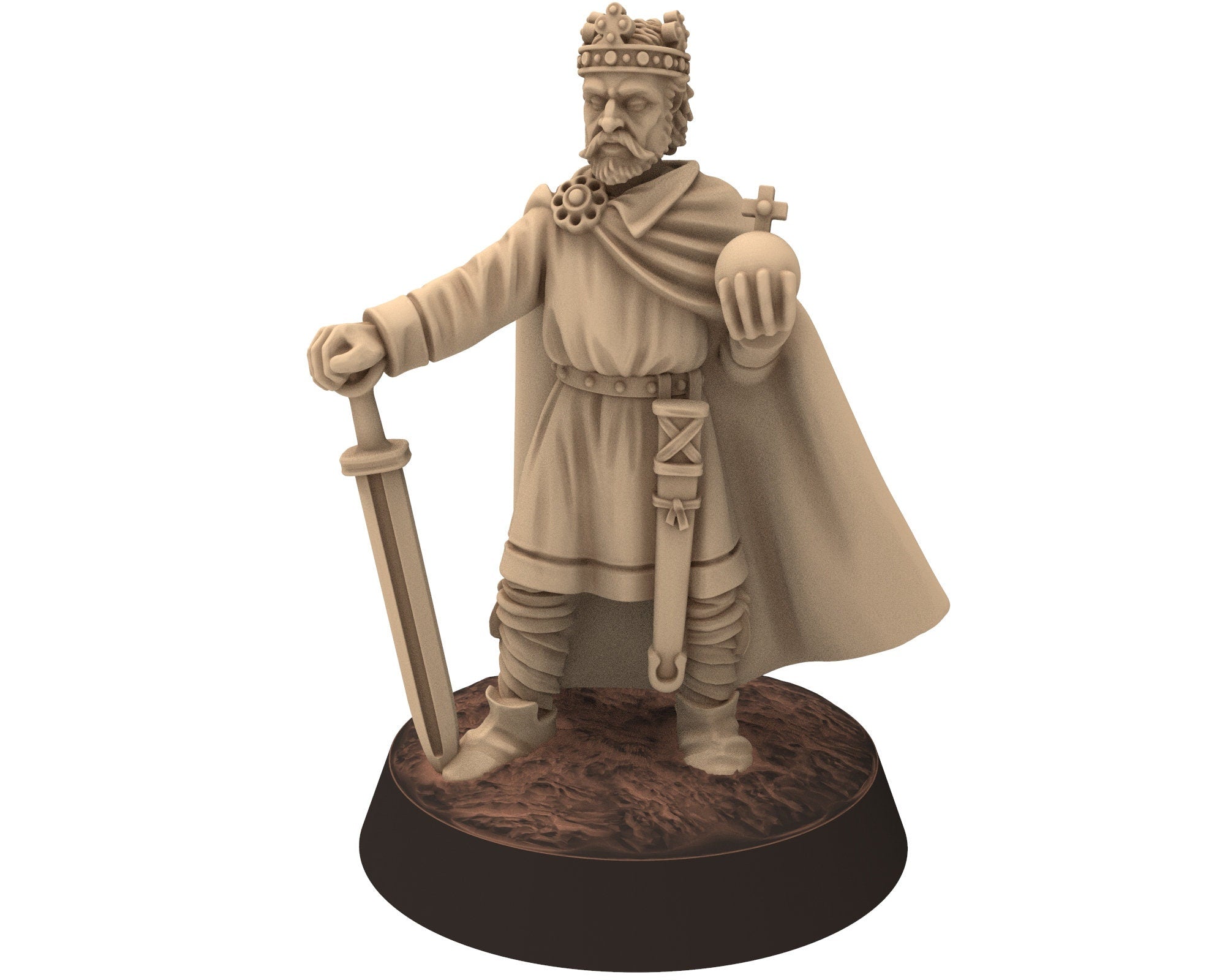 Dark Ages - Mounted Carolingian Hearthguard Elite Warriors Frank Empire, Alt Miniatures 28mm, Wargame Historical Saga... Medbury miniature