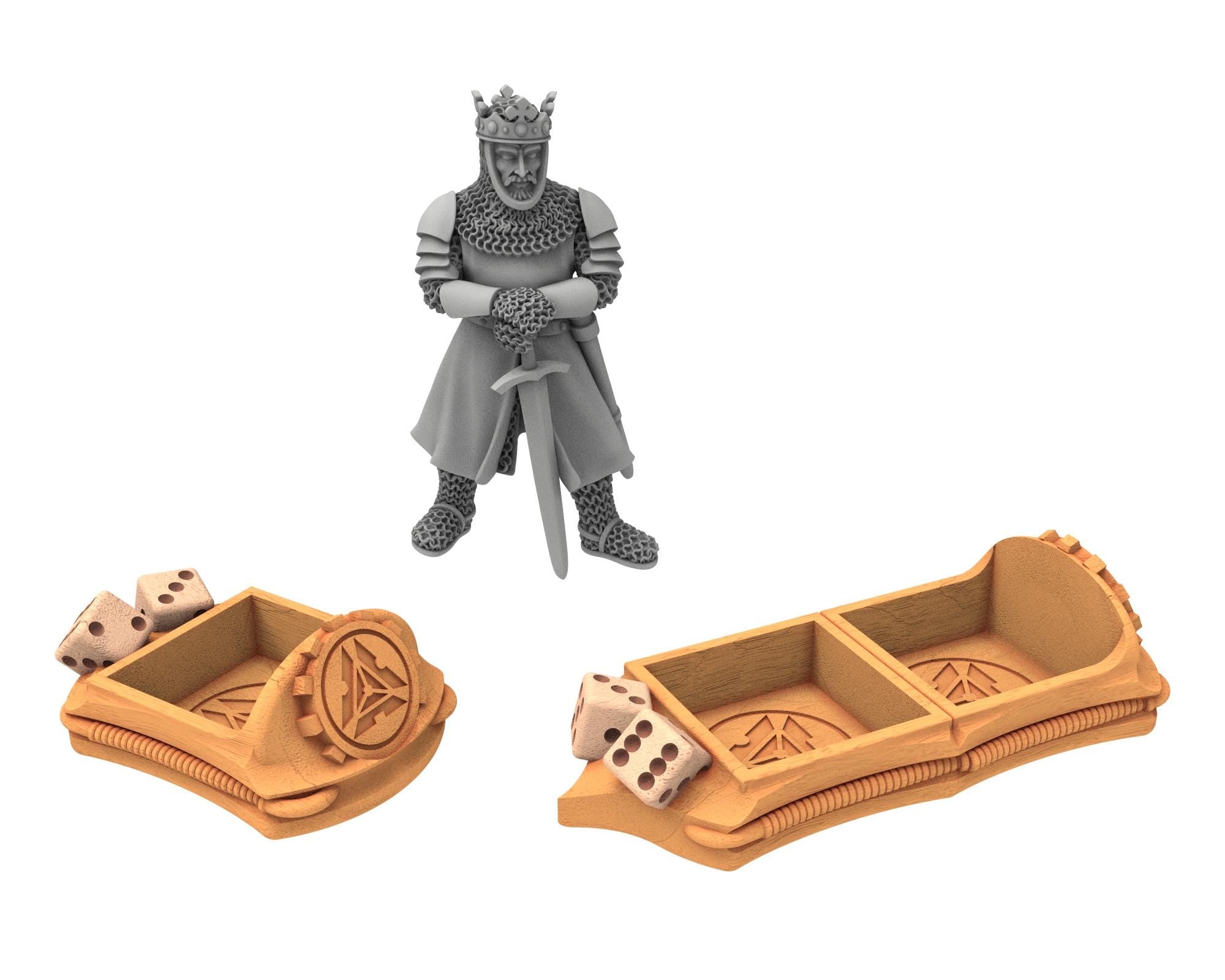 Tournement Wargaming Partnership - x50 Set Of Goodies Historical - x1 Miniature x2 Wound Trackers : Futuristic, Fantasy, Middle rings...