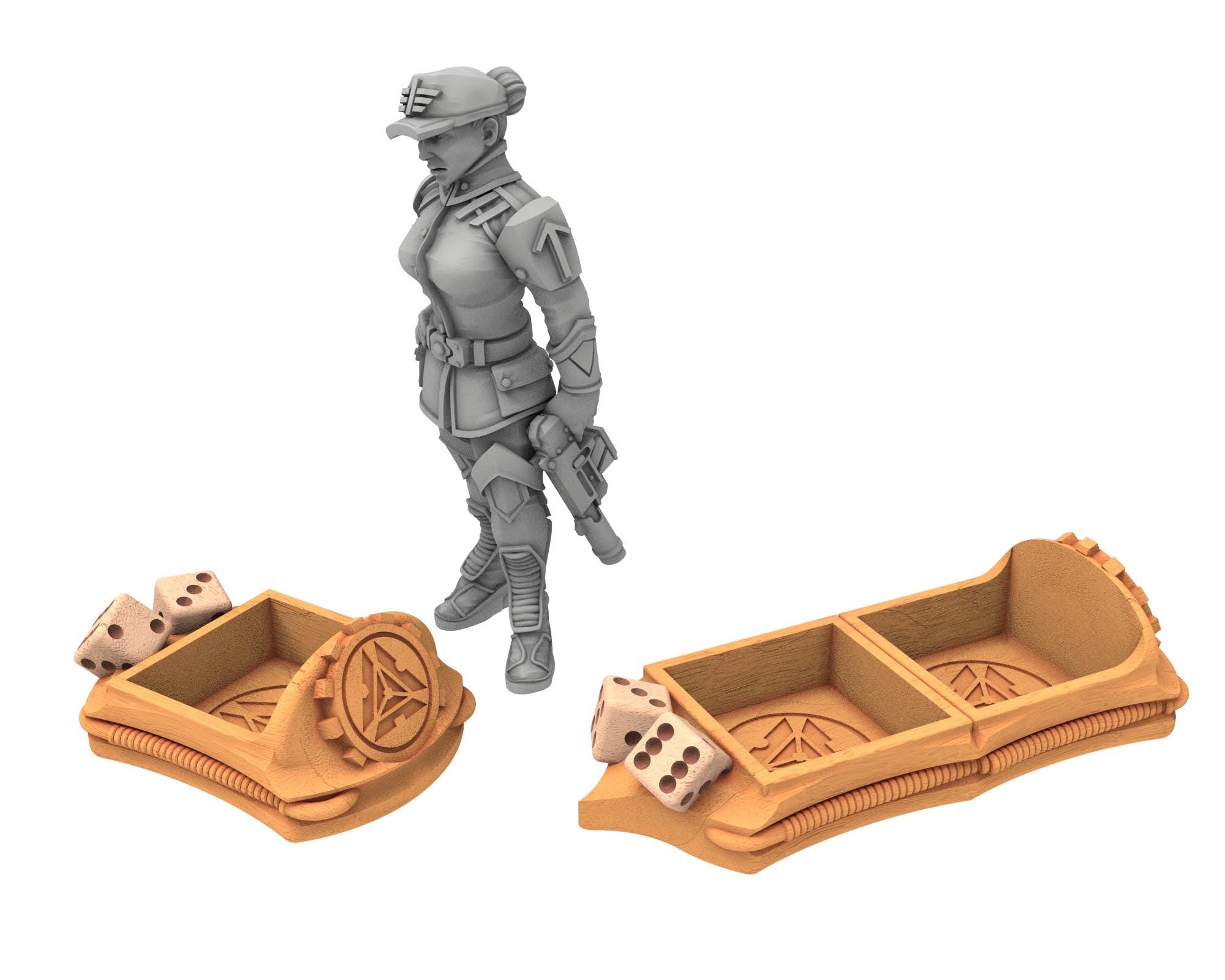 Tournement Wargaming Partnership - x50 Set Of Goodies Middle rings - x1 Miniature x2 Wound Trackers : Futuristic, Fantasy, Historical...