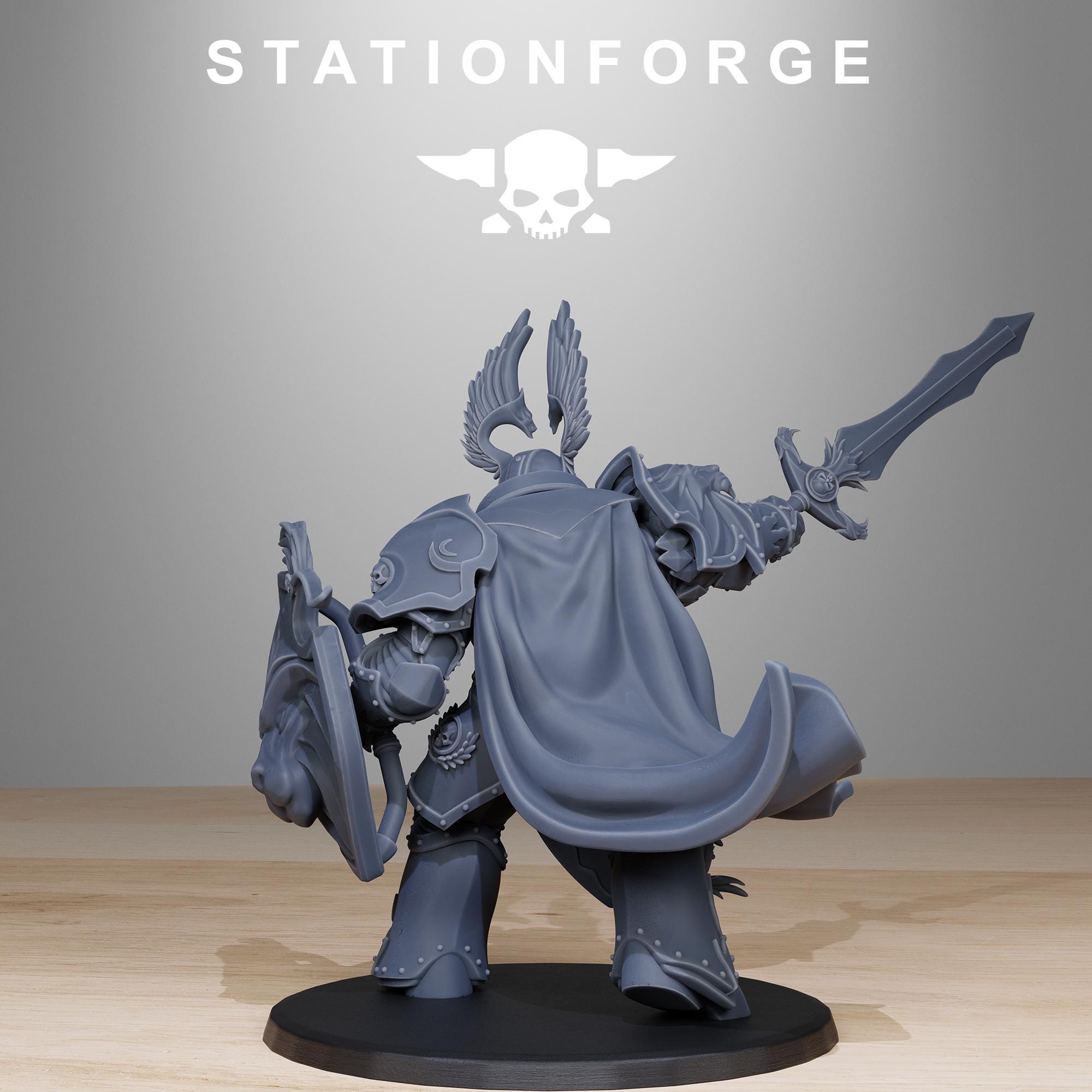 Socratis - Archon Sir Thalion V2, mechanized infantry, post apocalyptic empire, usable for tabletop wargame.