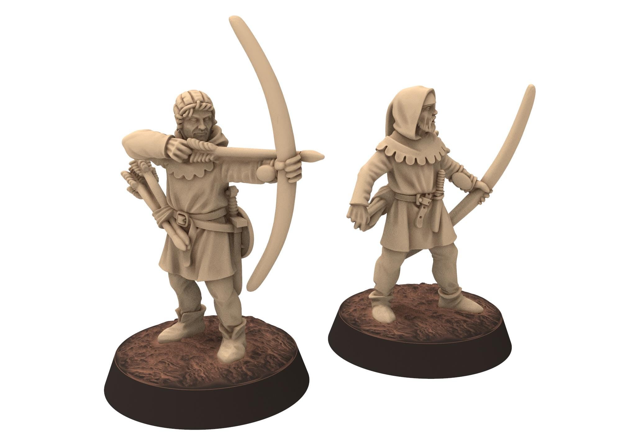 Medieval - England - Early 14th Century English Men At Arms Spearmen, 100 Years War, 28mm Historical Wargame, Saga... Medbury miniatures