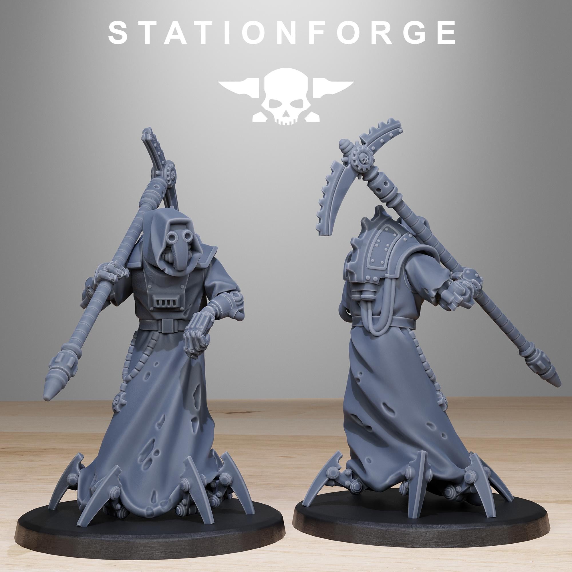 Scavenger - Elders x10, infanterie mécanisée, empire post apocalyptique, utilisable pour tabletop wargame.