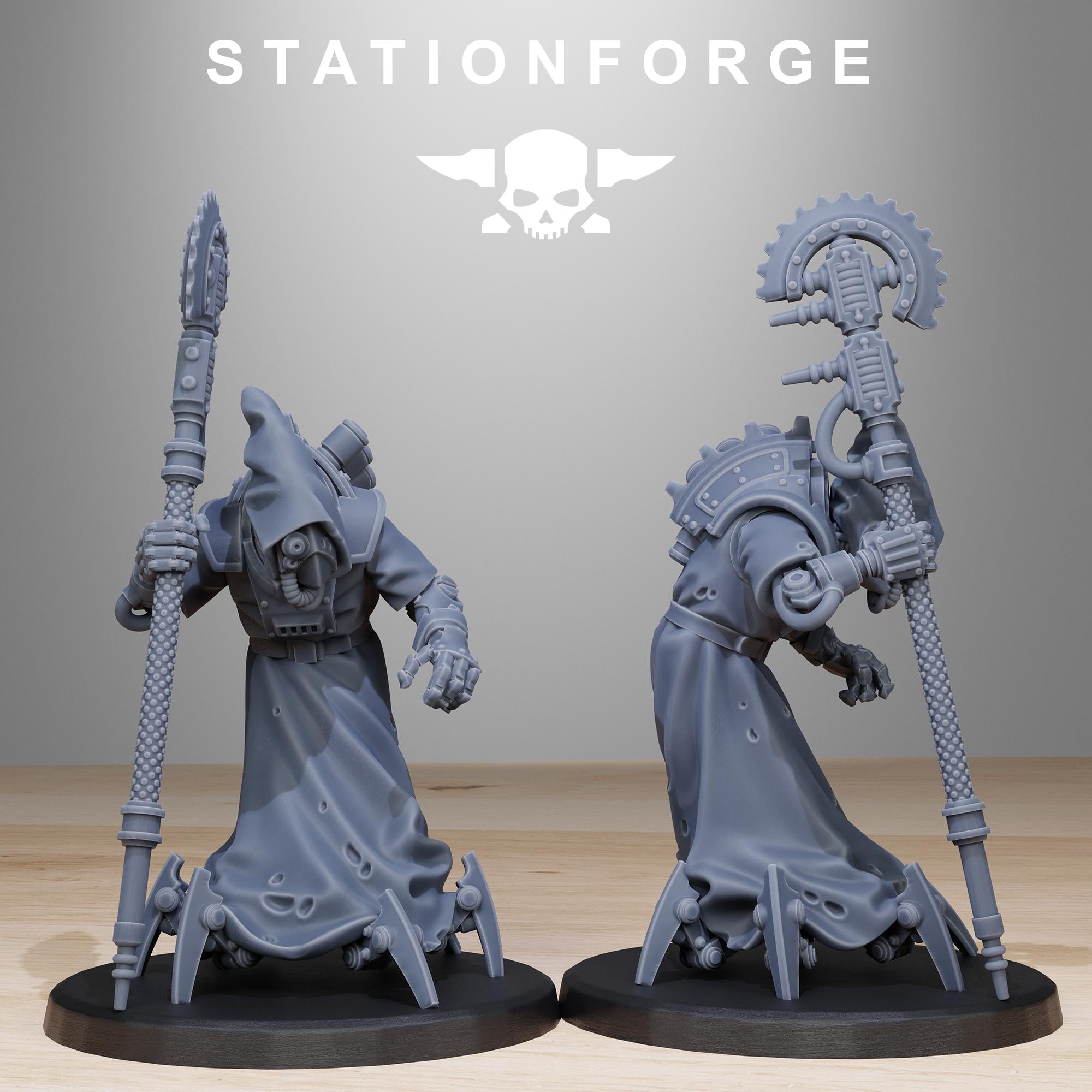 Scavenger - Elders x10, infanterie mécanisée, empire post apocalyptique, utilisable pour tabletop wargame.