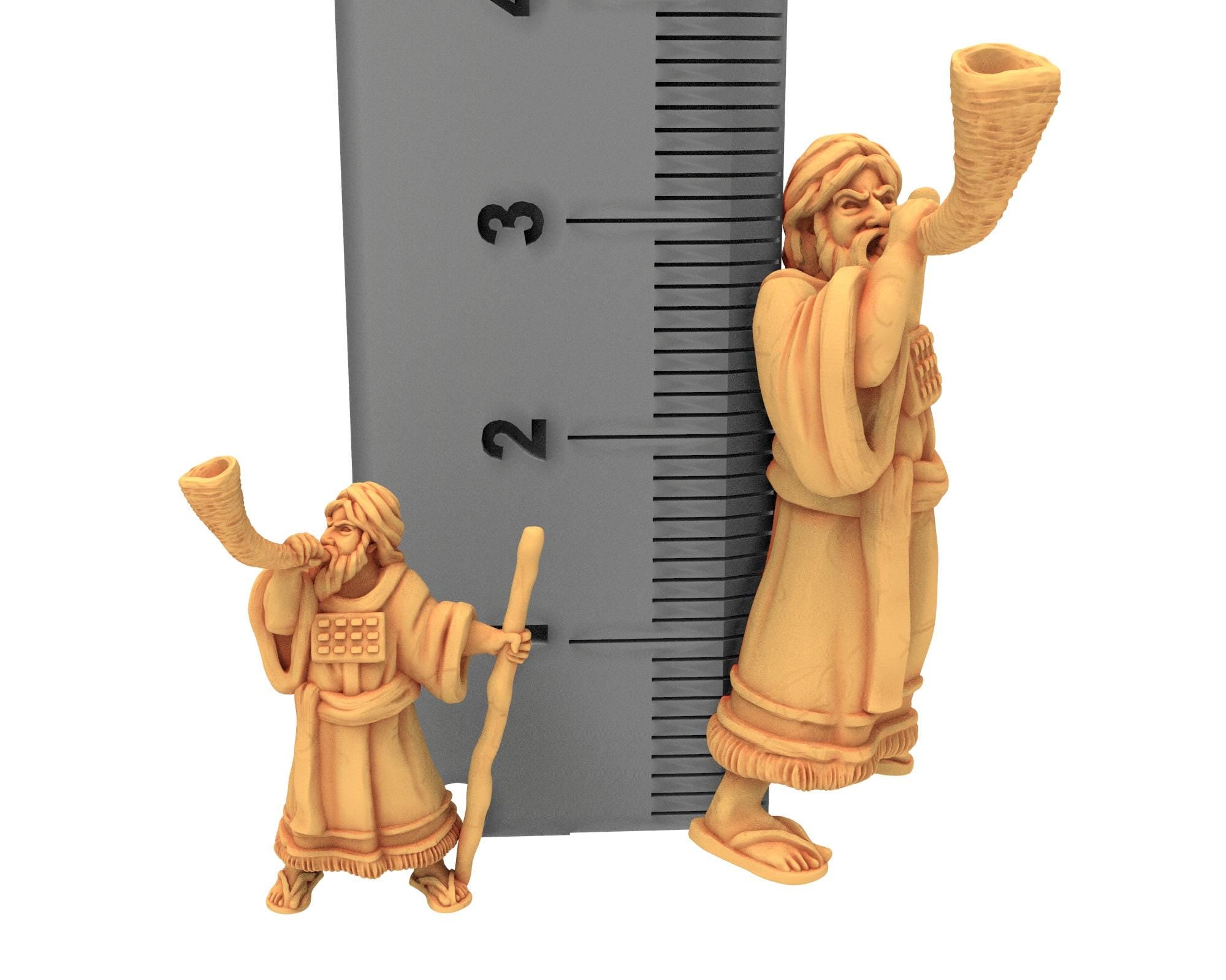 Biblical times - Ancient Hebrews - Menora - 28mm/15mm - Historical Wargame, Hail Caesar, DBA, DBM, Saga... RedCopper