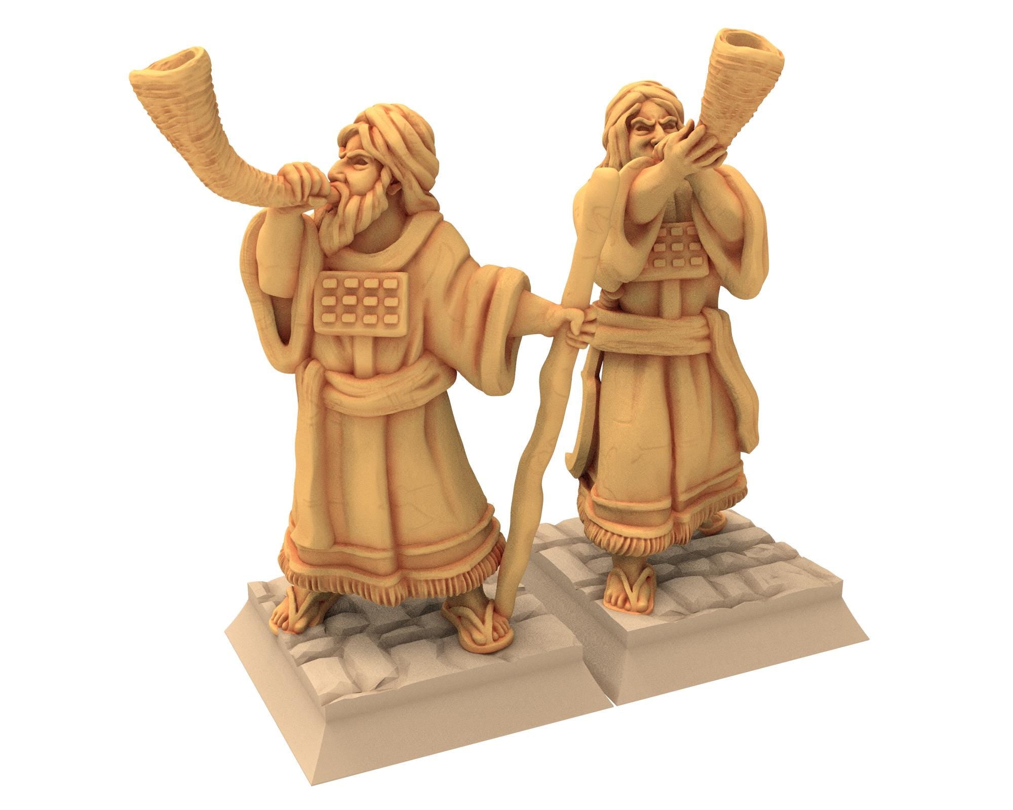 Biblical times - Ancient Hebrews - Moses - 28mm/15mm - Historical Wargame, Hail Caesar, DBA, DBM, Saga... RedCopper