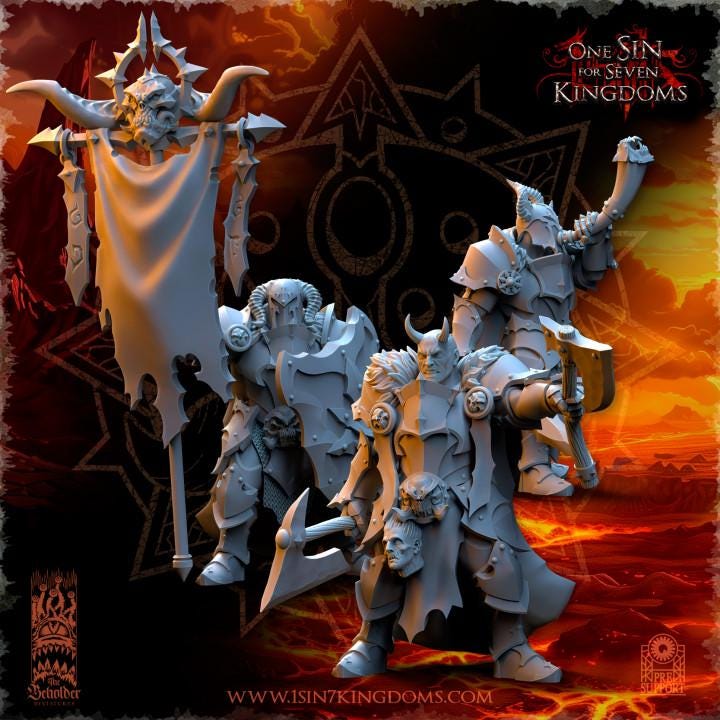 Fantasy Chaos - Warrior - Realms of Mayhem
