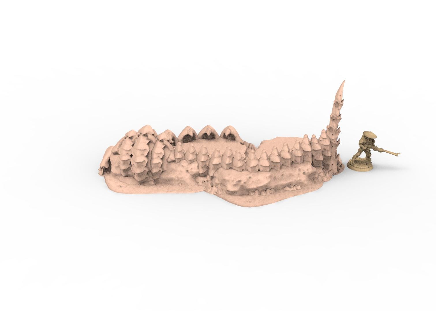 Fukai 71-80 Forest usable for tyranids, warmachine, infinity, scifi wargame...