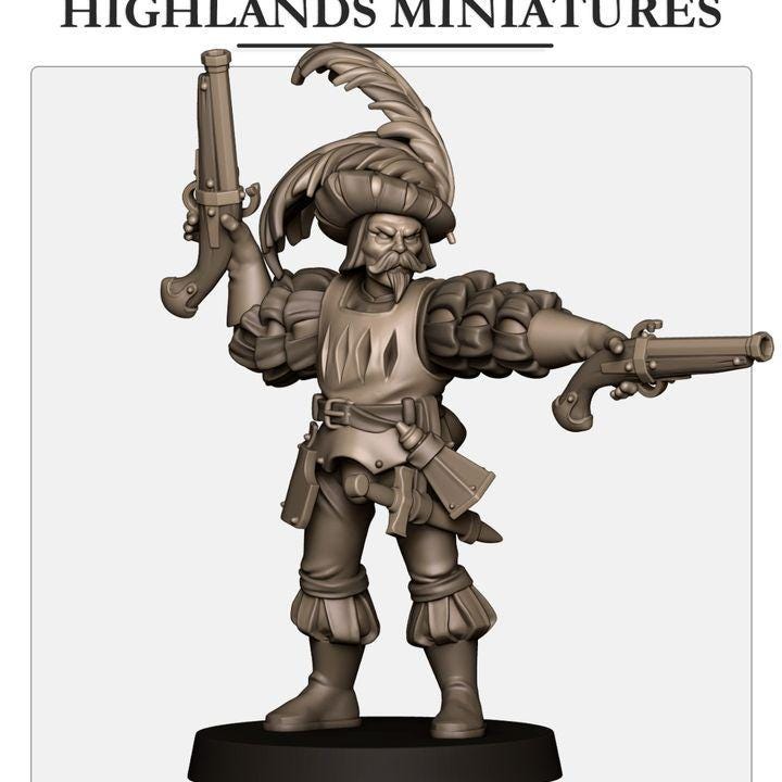 Imperial Fantasy - Duelist on Foot