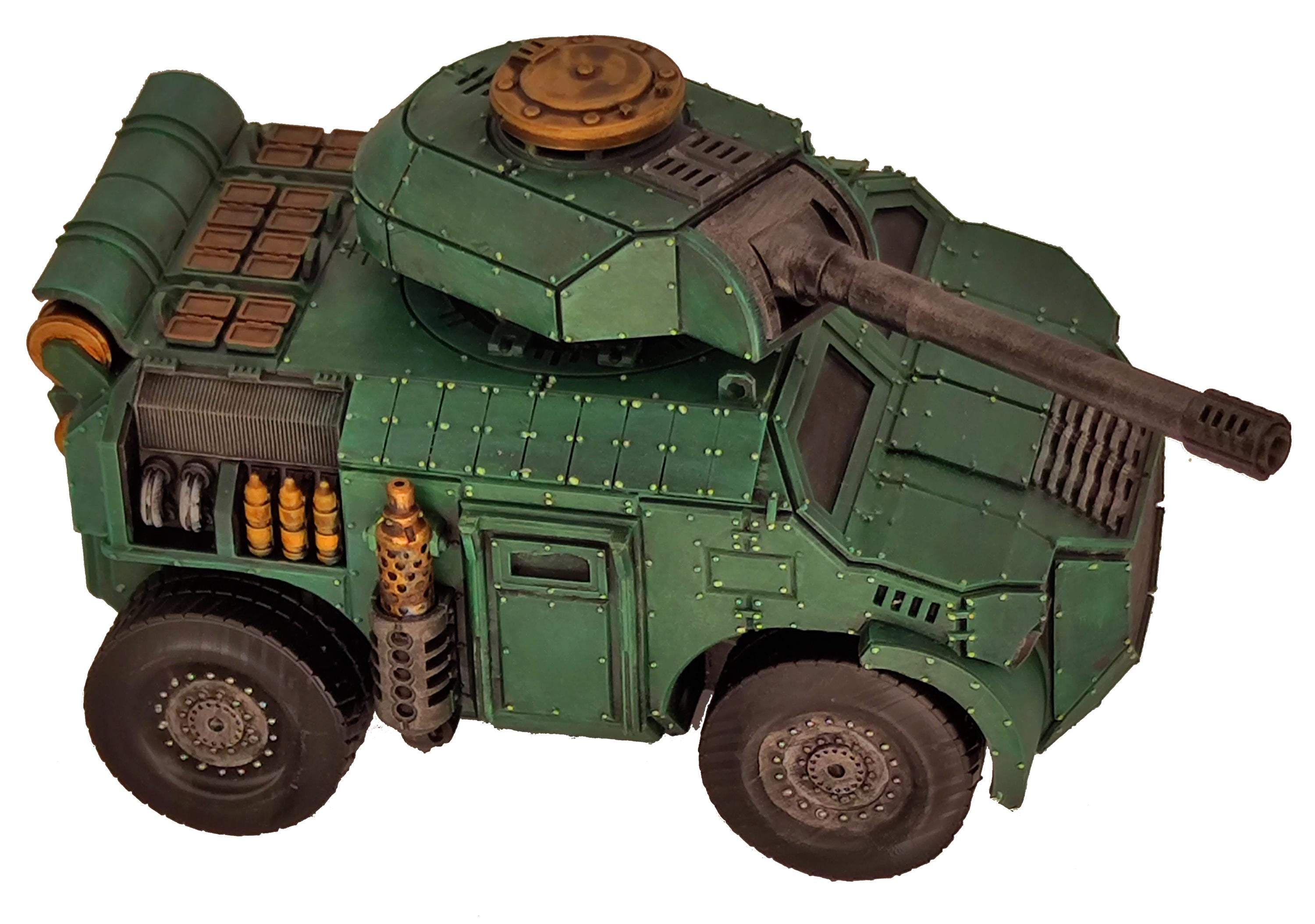 Military - Bufalo Versatile FIV - A Relic of Damocles' Conquest, imperial, post-apocalyptic empire, usable for tabletop wargame