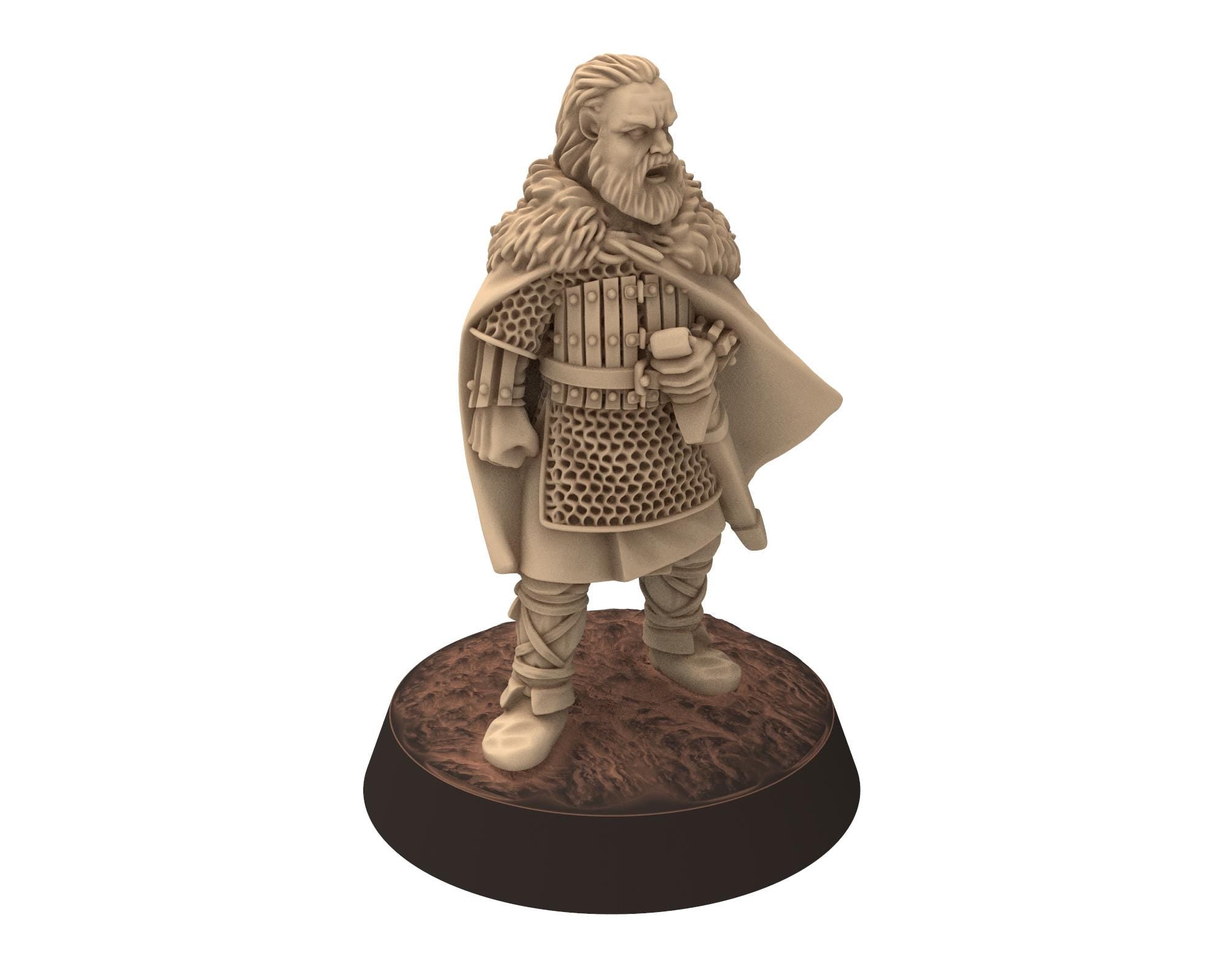 Vendel Era - Thanes Leader V2, Germanic Jutish Tribe Warband, 6-8th century, miniatures 28mm wargame Historical... Medbury miniature