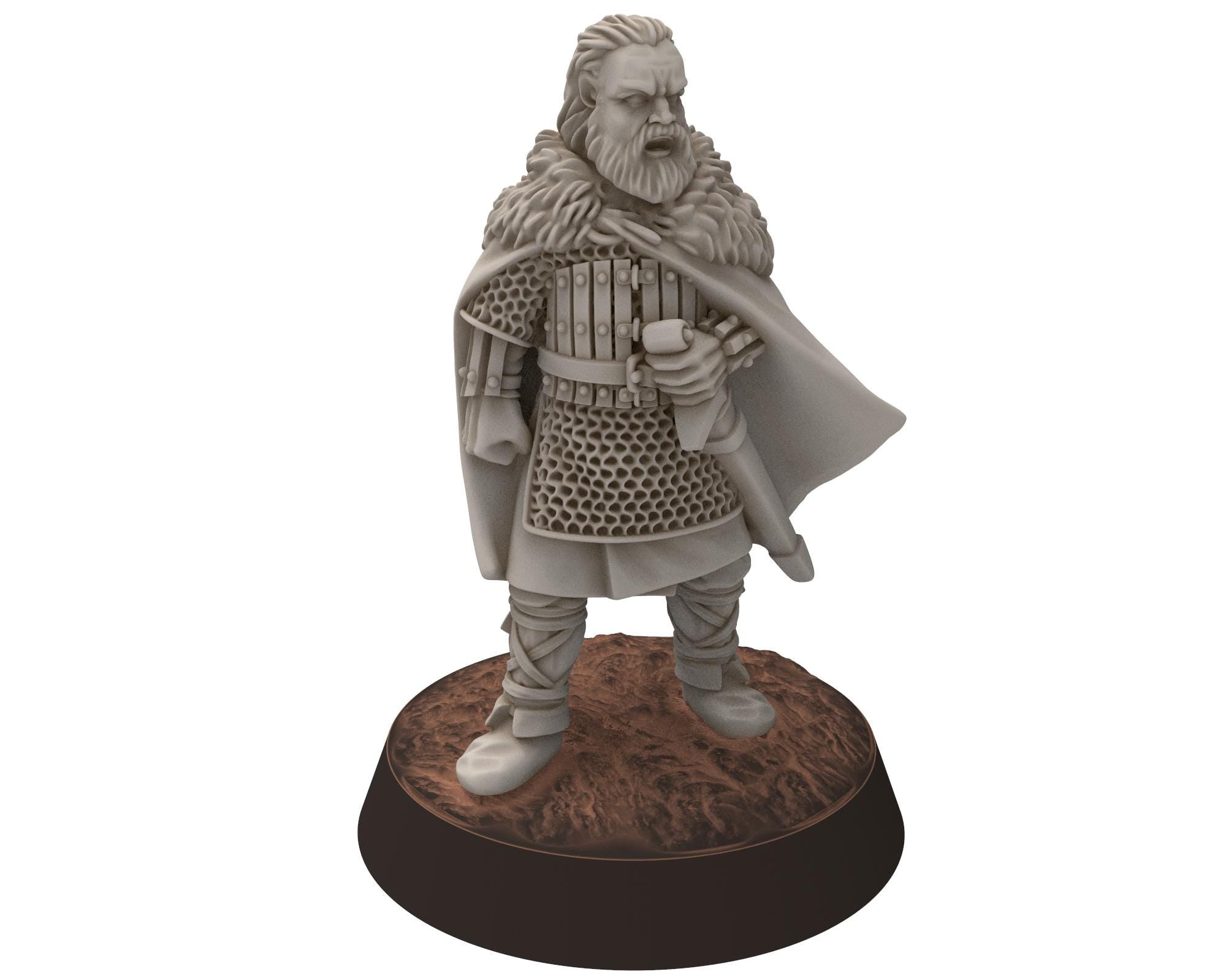 Rohan - Royal Bodyguards Swormen Mounted, Knight of Rohan, the Horse-lords of the mark, minis for wargame D&D, Lotr... Medbury miniatures