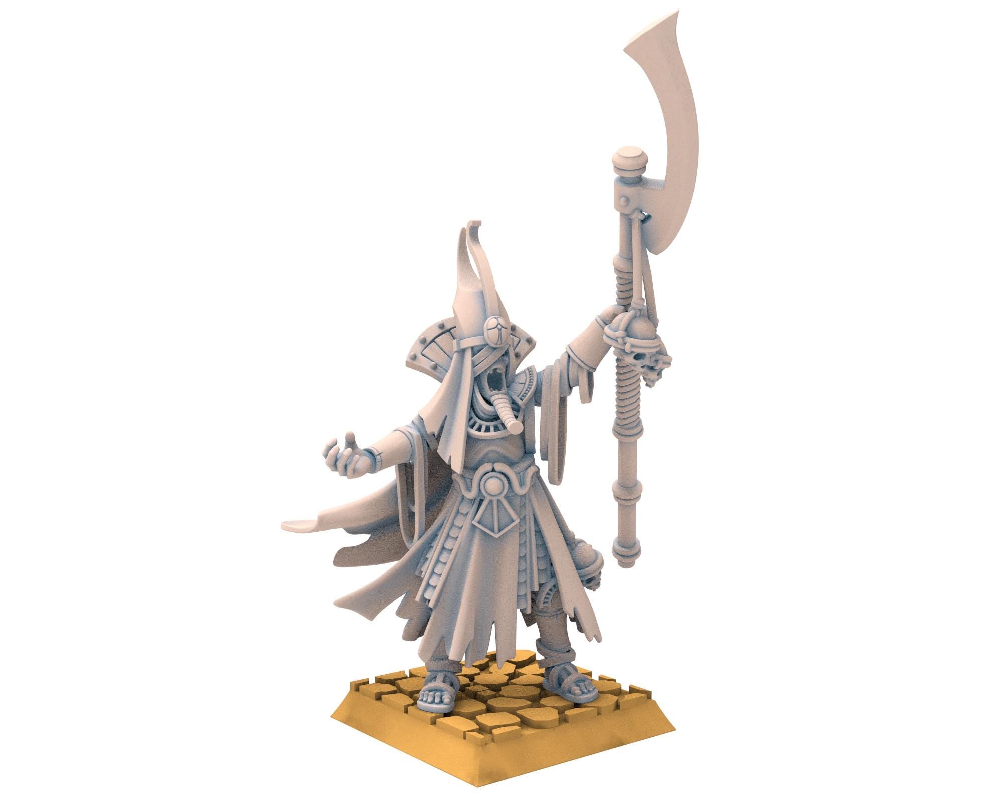 Eternal Dynasties - 2x Guards, Pharaoh Funeral Ship, The Ancient Skeletons, Fantasy Battle, Oldhammer, King of war, D&D