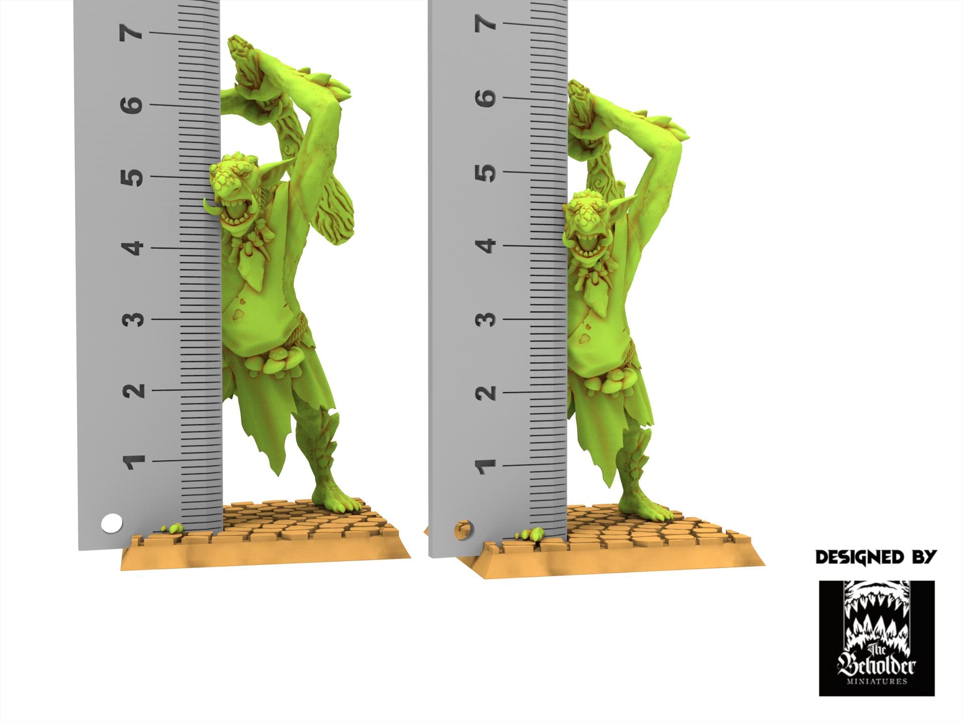 Orc & Goblin - Rock Trolls, The Black Horde, utilisables pour Oldhammer, king of wars, 9th age