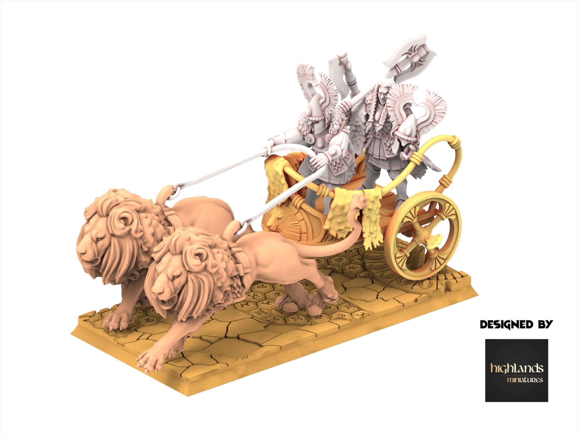 Hight Elves - Aegean Lions Chariot