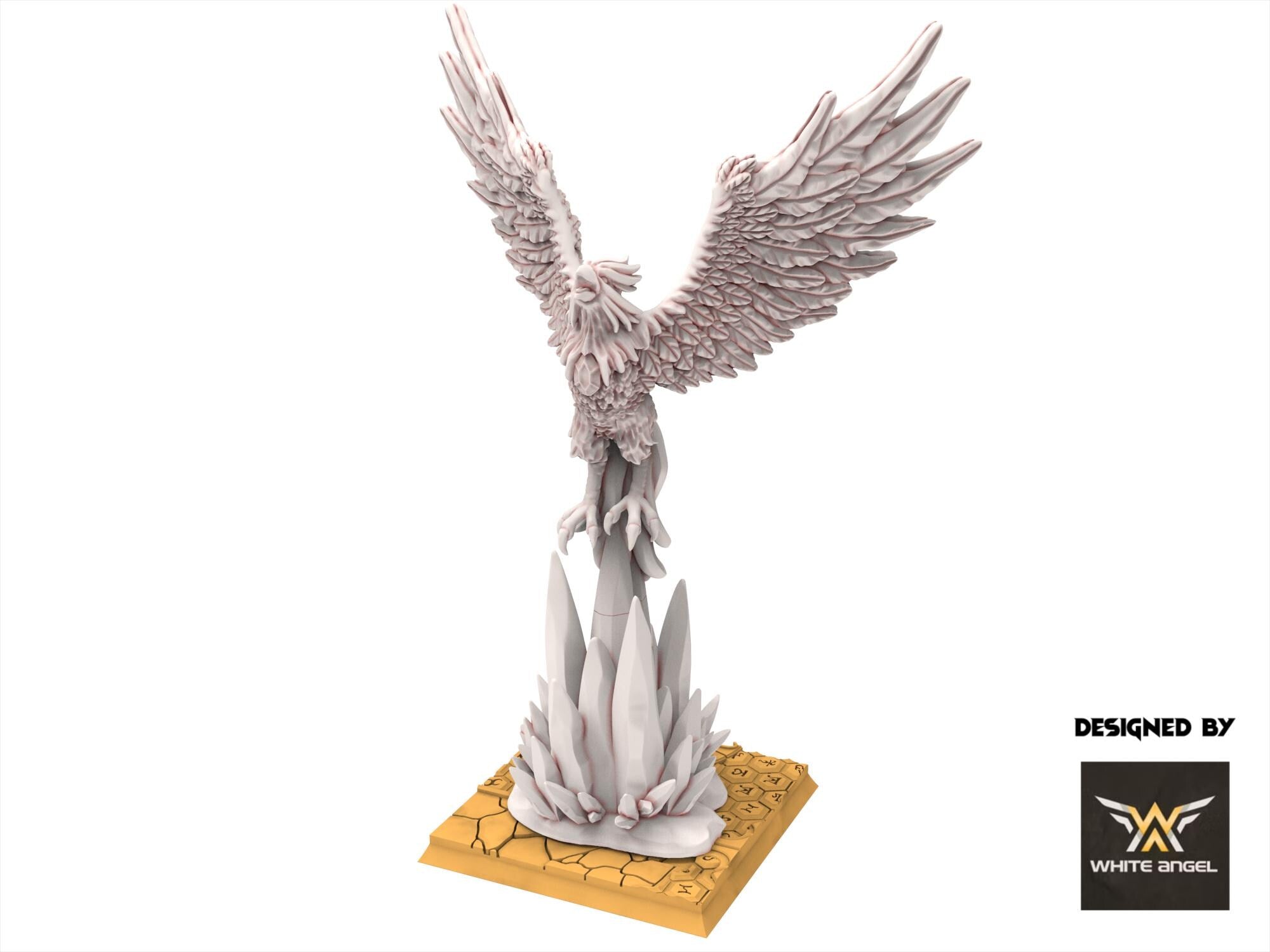 Hight Elves -Frost king Phoenix, usable for 9th Age, Fantasy Battle, Oldhammer, King of war