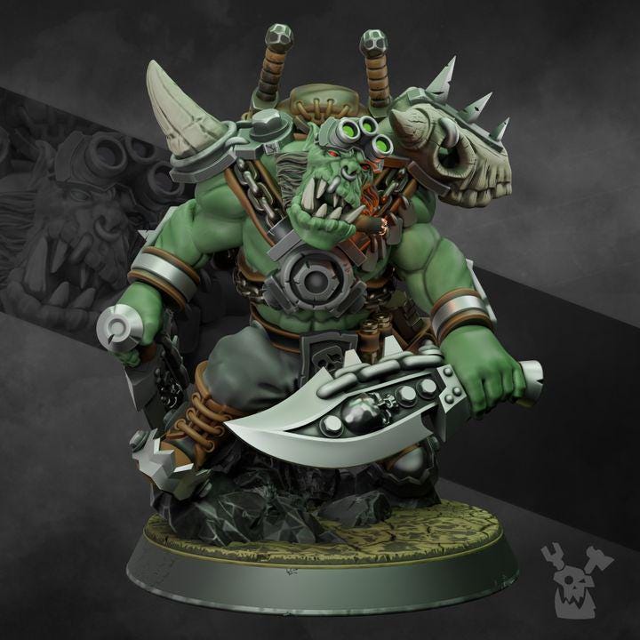 Green Skin - x3 Heavy Strikerz