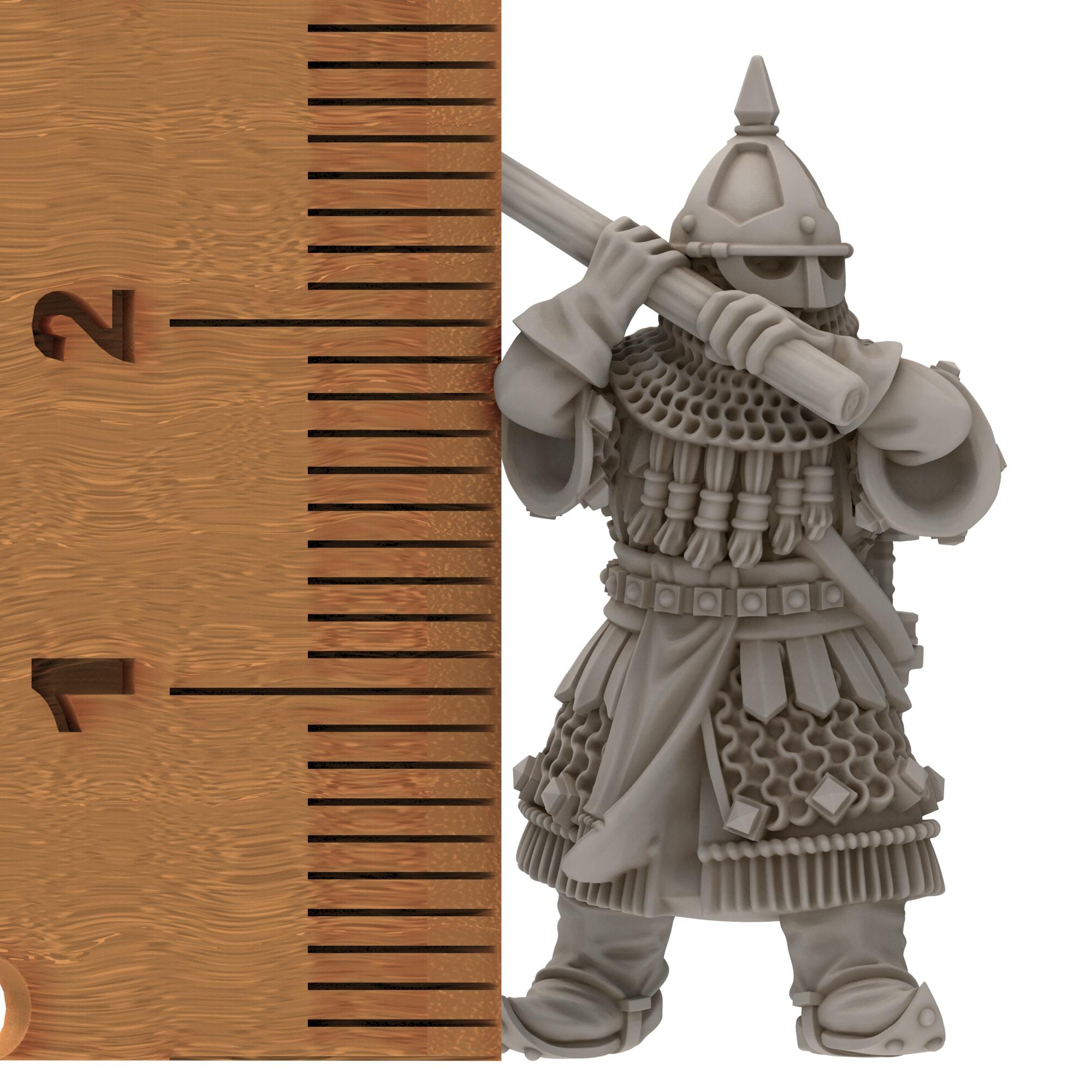 Dwarves - Dwarf Champion - Stonewards - Steelhalls - Medbury miniatures
