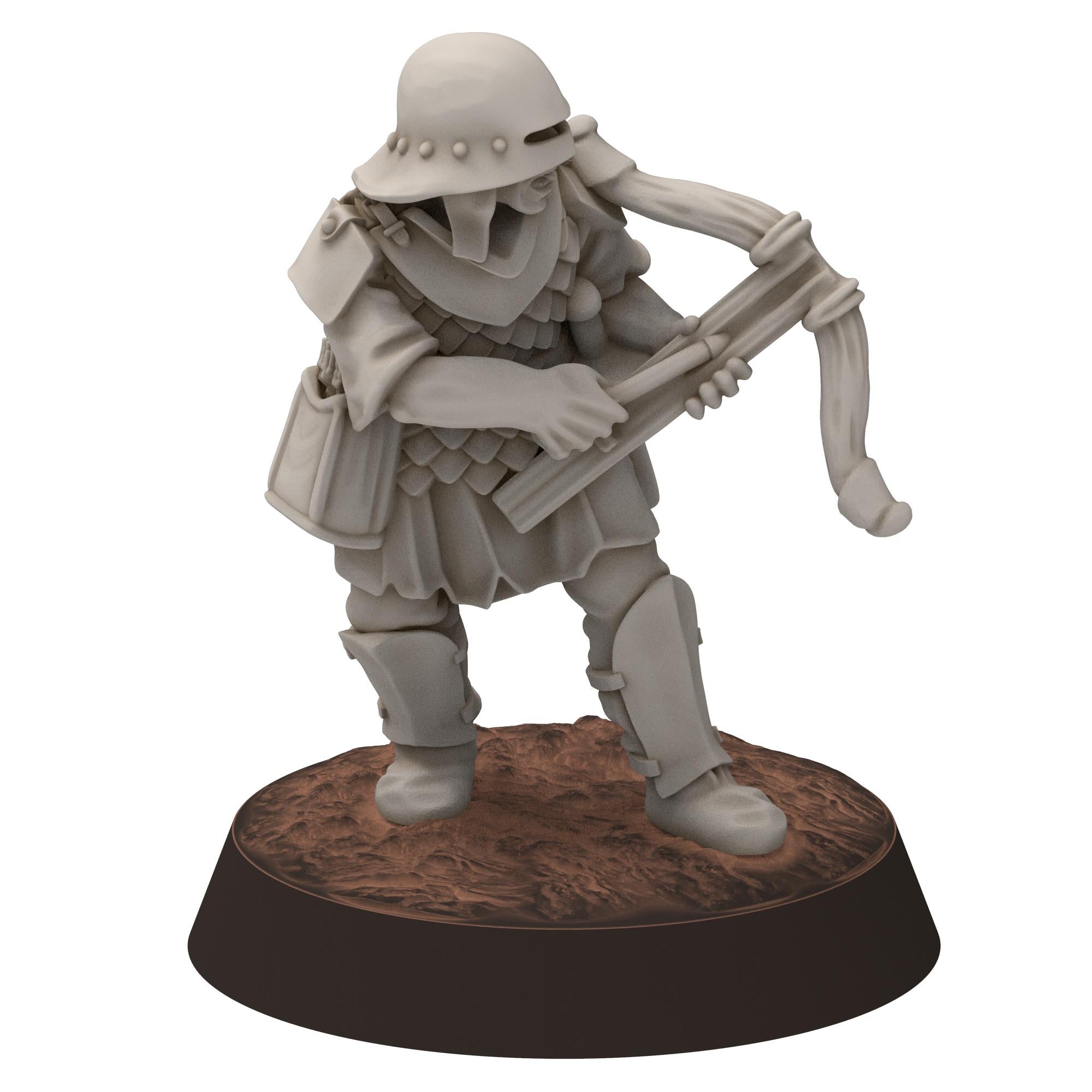 Orc horde - Orc Crossbowmen - Dreadhold - Ironwatch - Medbury miniatures